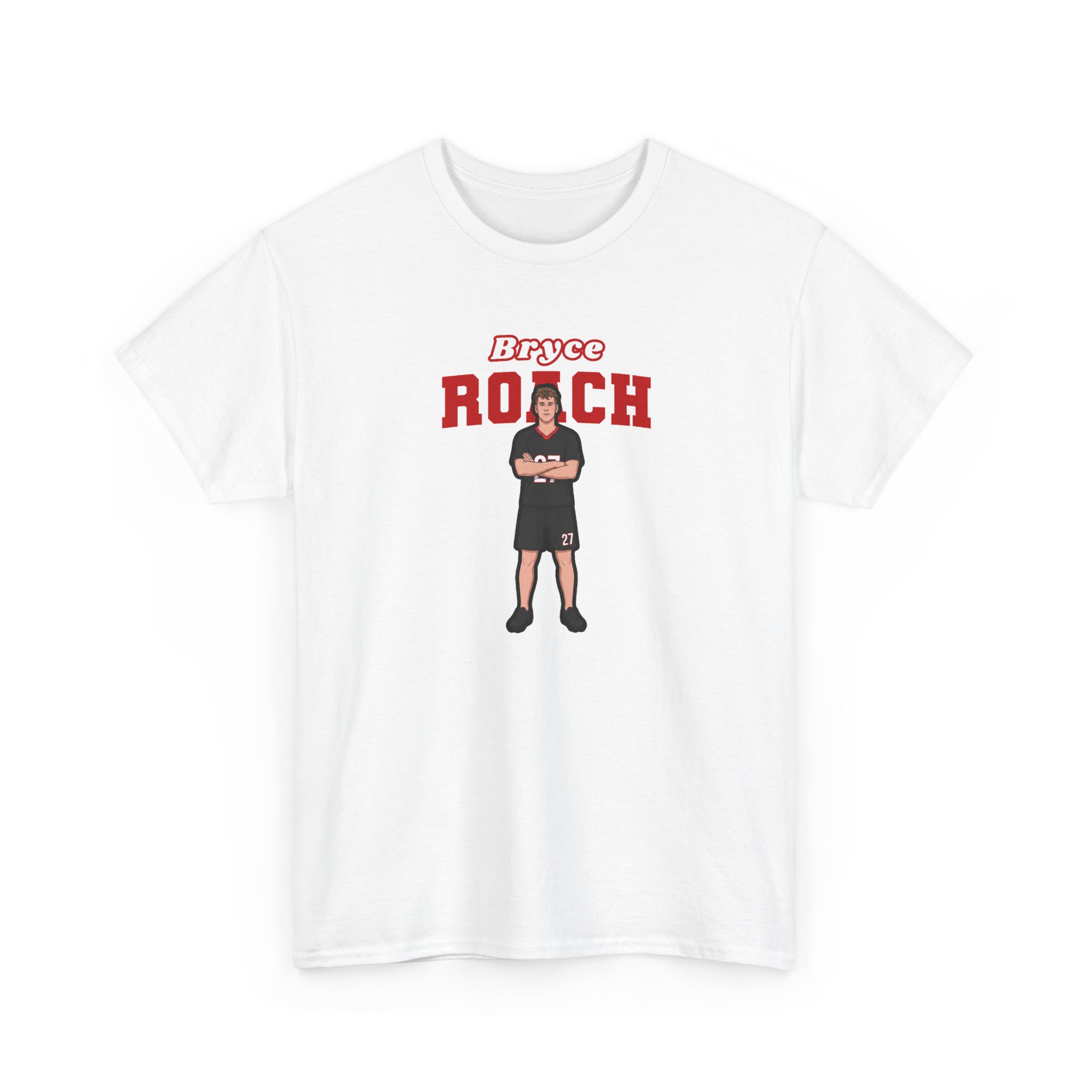 Tee — character_name_arch in White