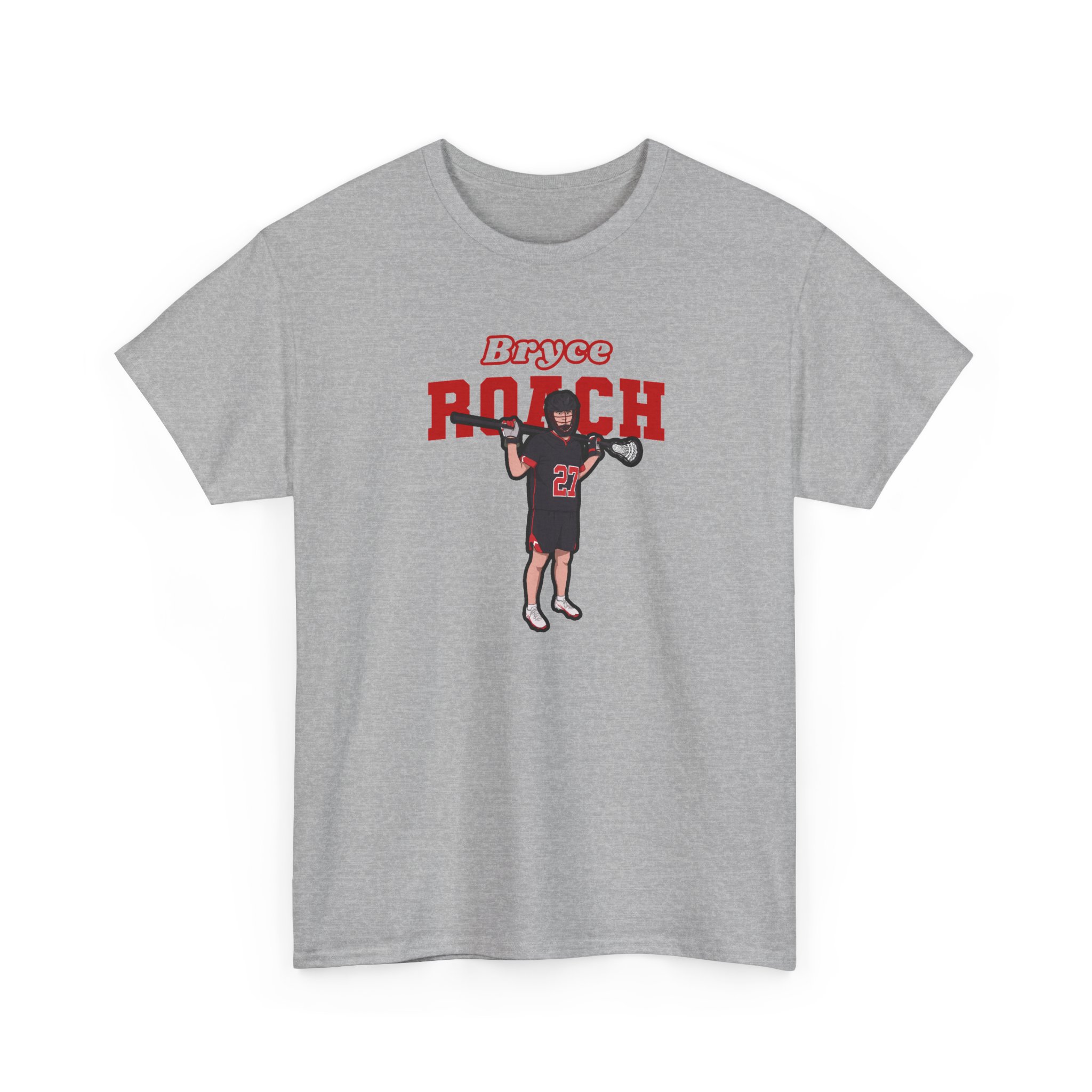 Tee — character_name_arch in Grey