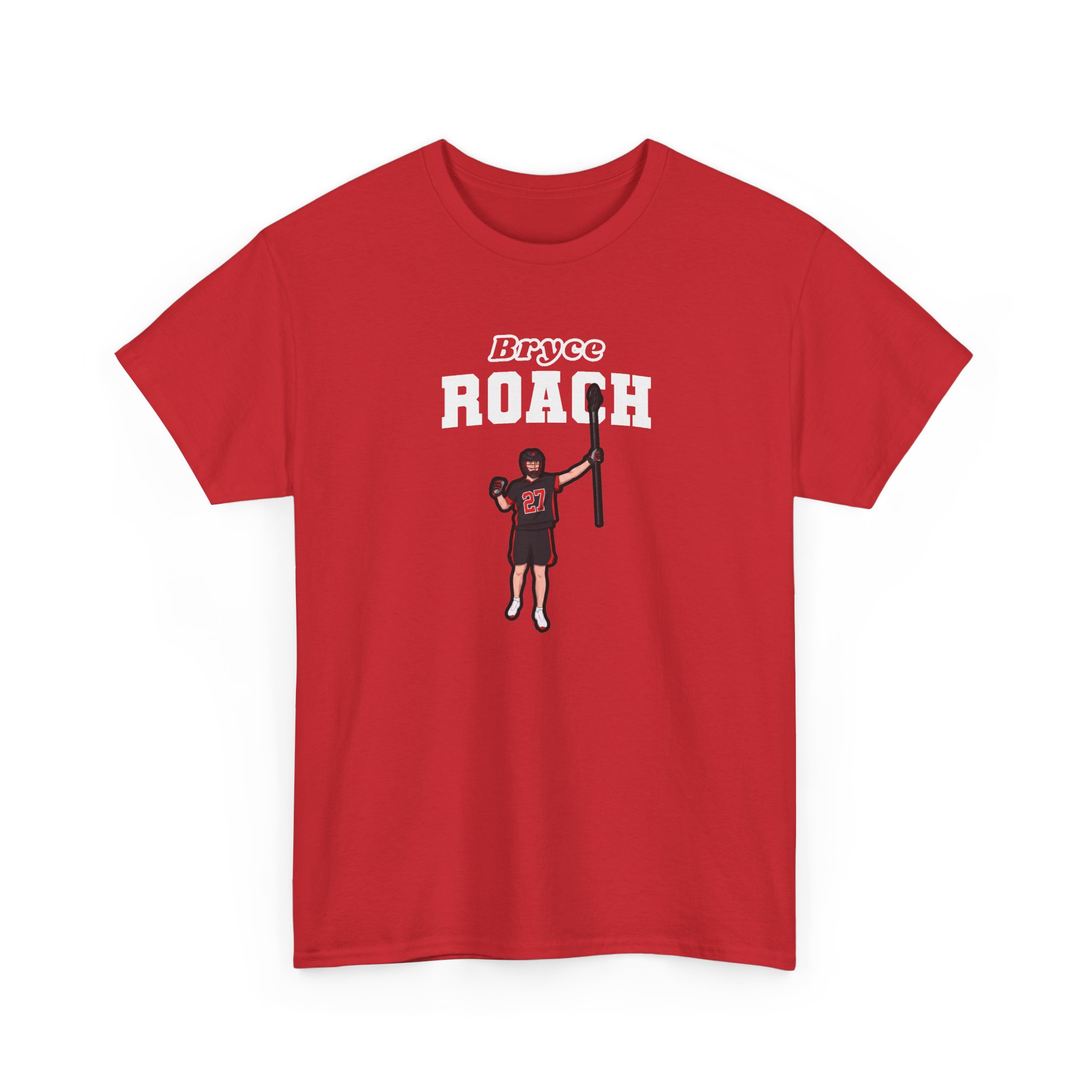Tee — character_name_arch in Red