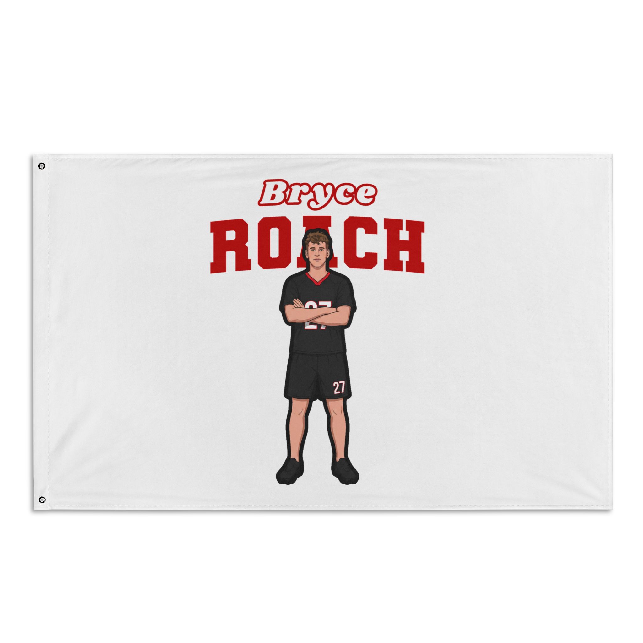 Flag (35 × 56 in) — character_name_arch in Classic