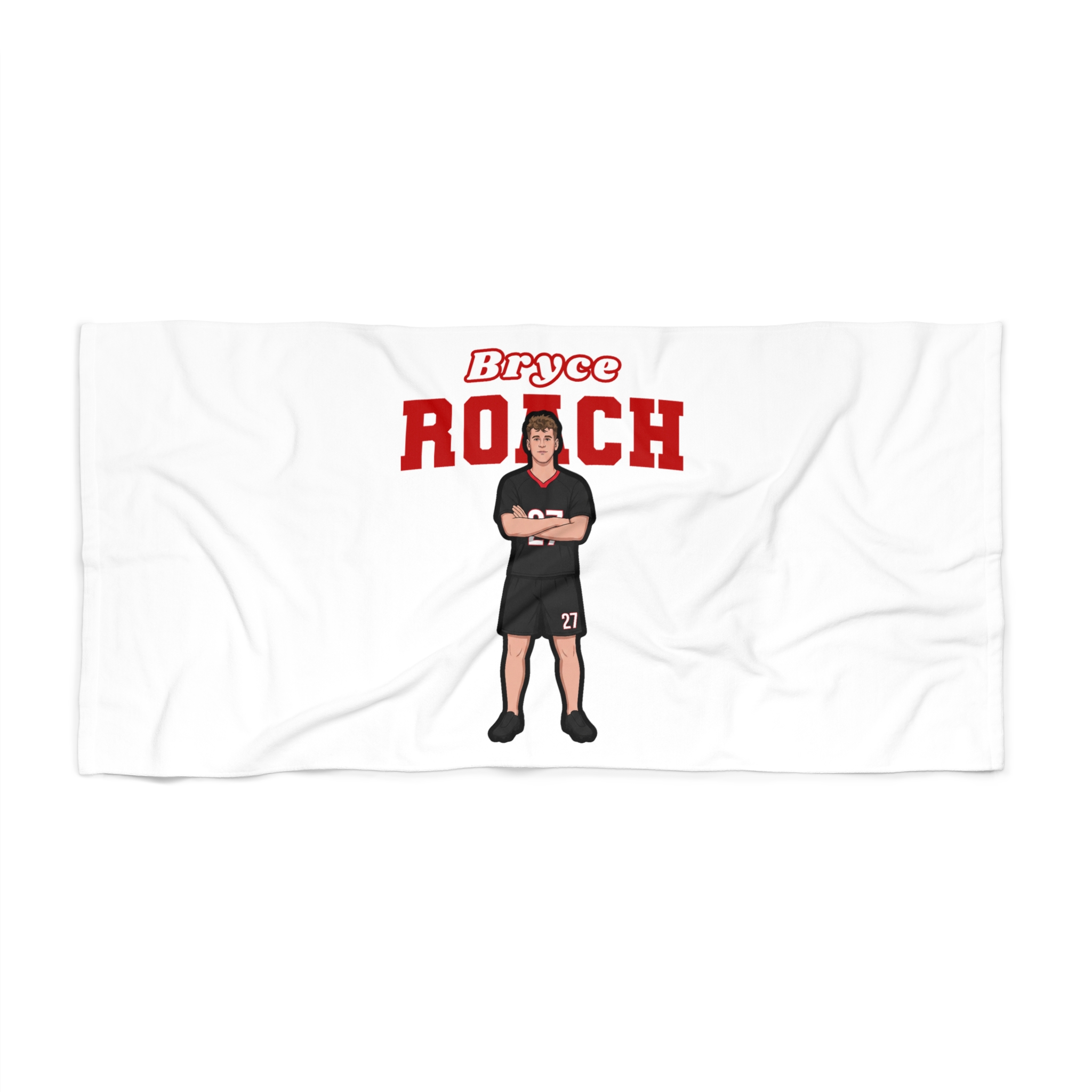 Beach Towel — character_name_arch in Classic