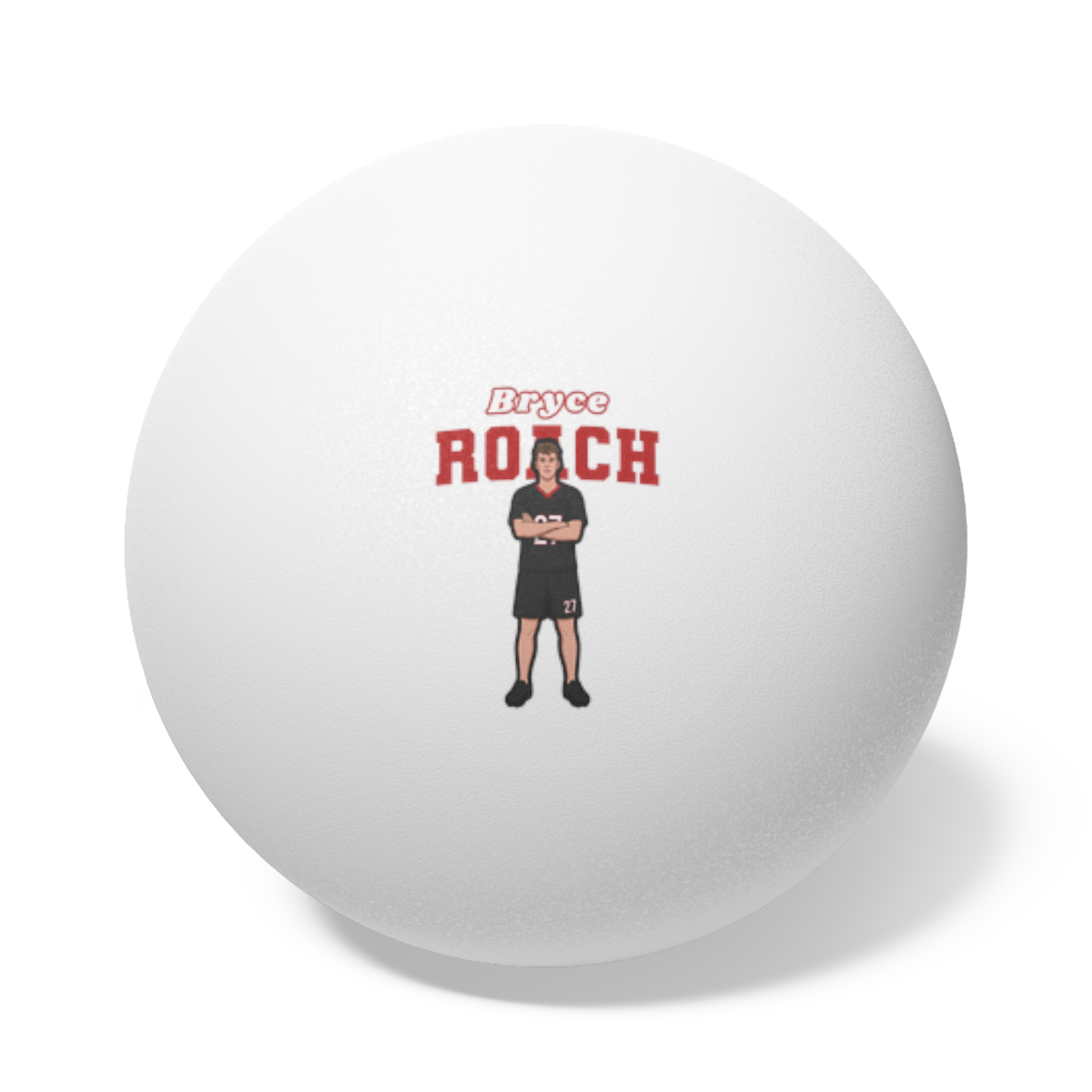 Ping Pong Balls, 6 pcs — character_name_arch in White