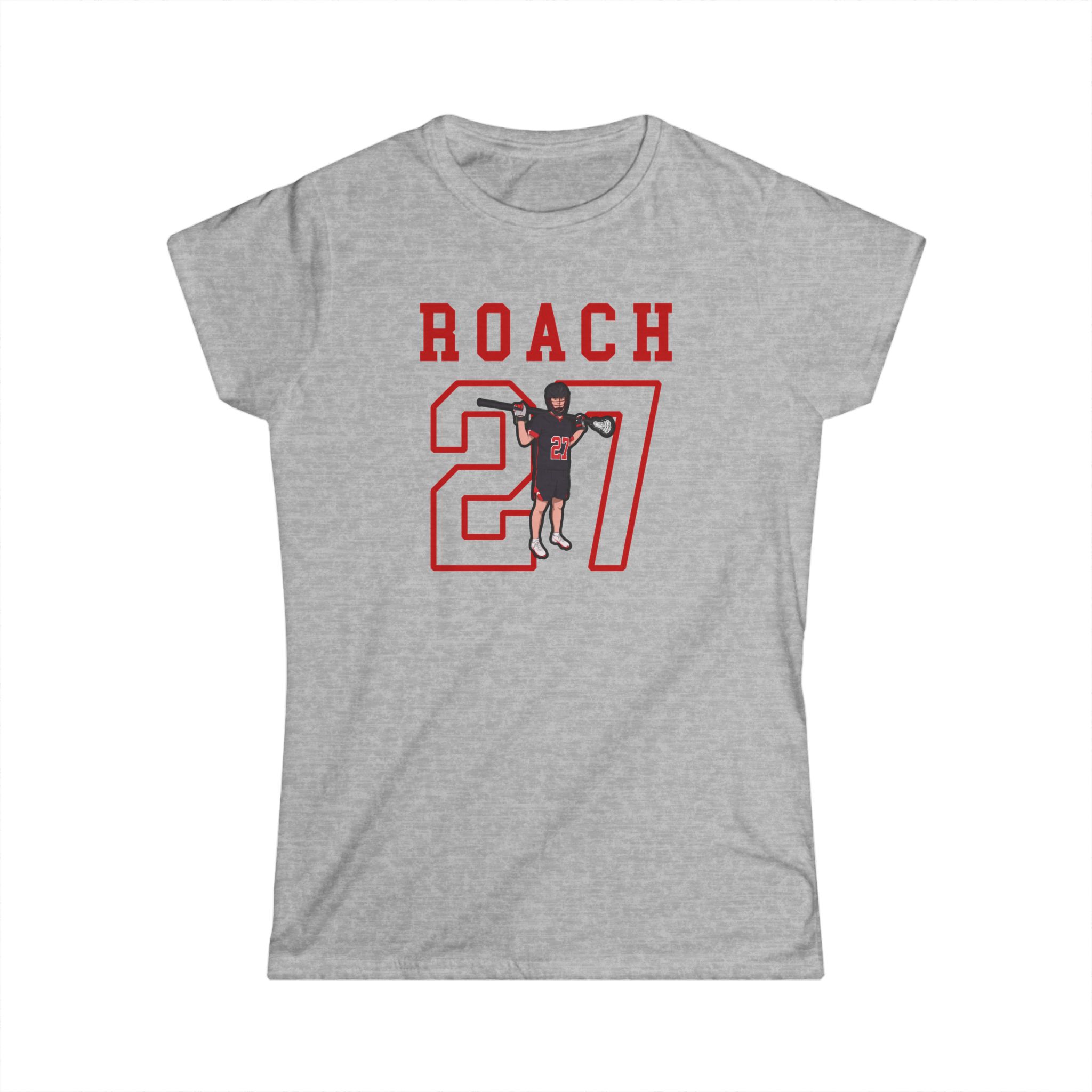 Women's Softstyle Tee — character_shirsey in Grey