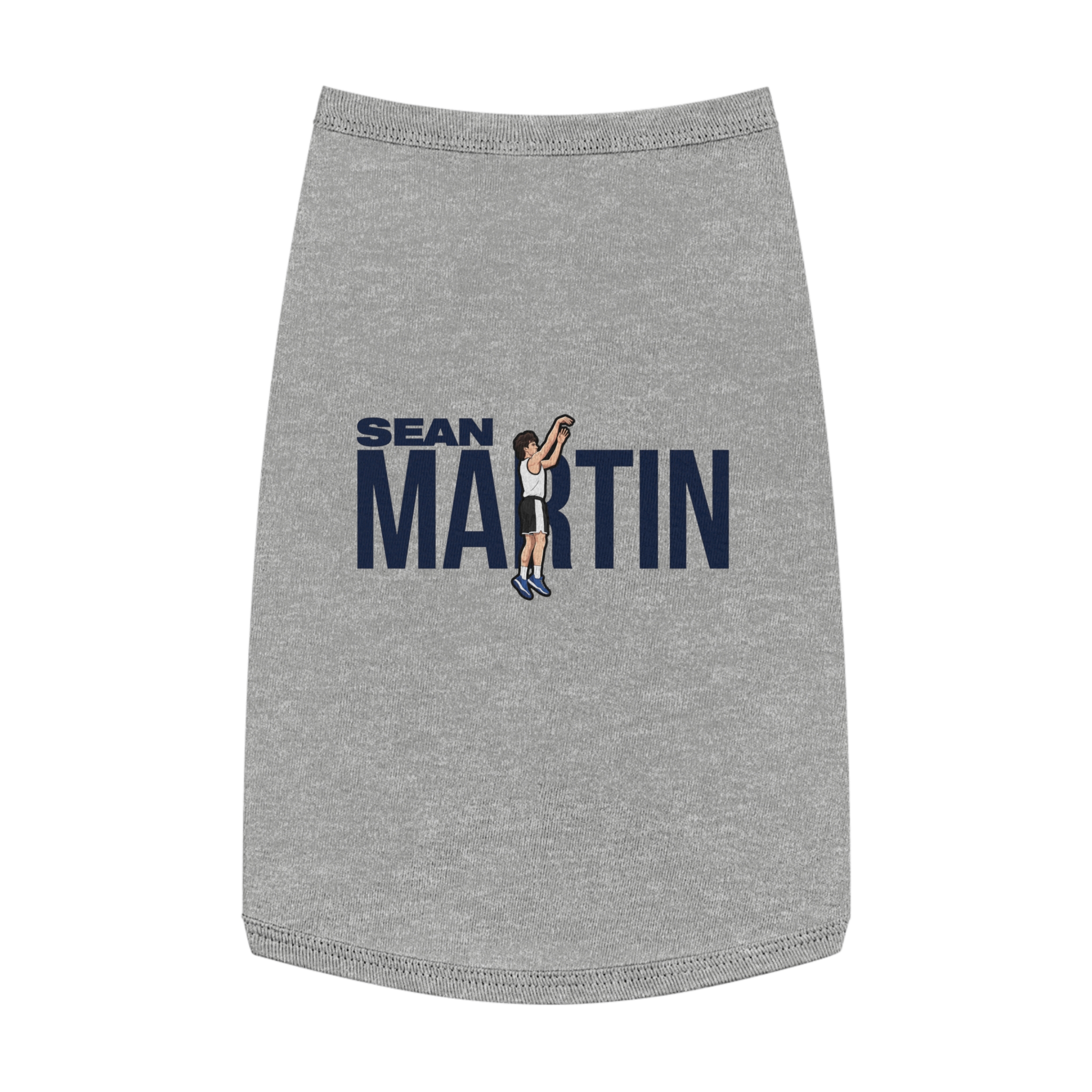 Pet Tank Top — character_player_name in White