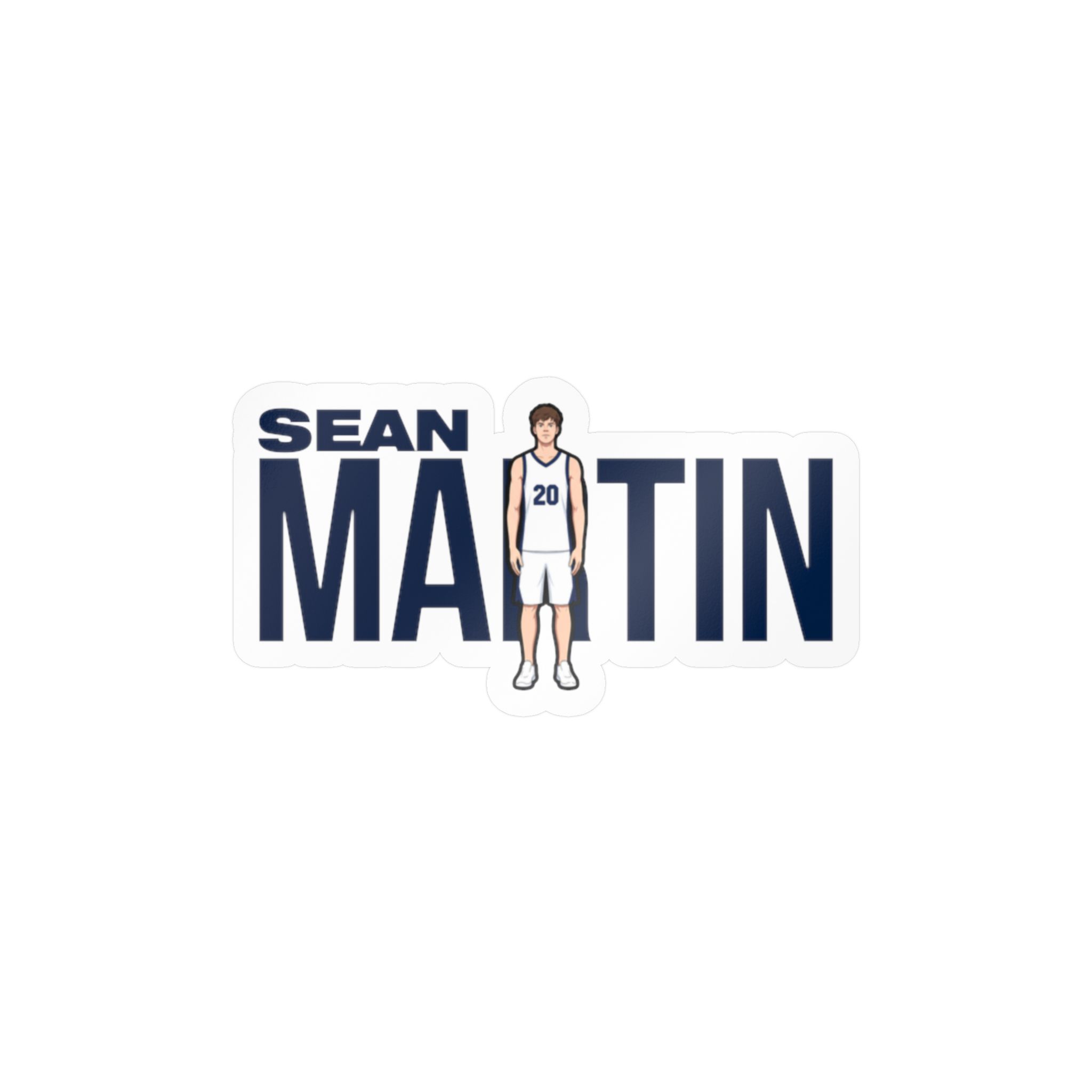Vinyl Sticker — character_player_name in Classic