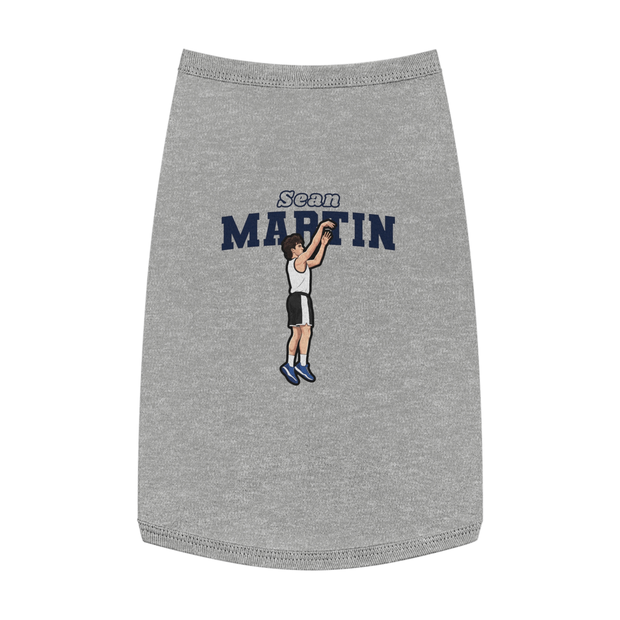 Pet Tank Top — character_name_arch in White