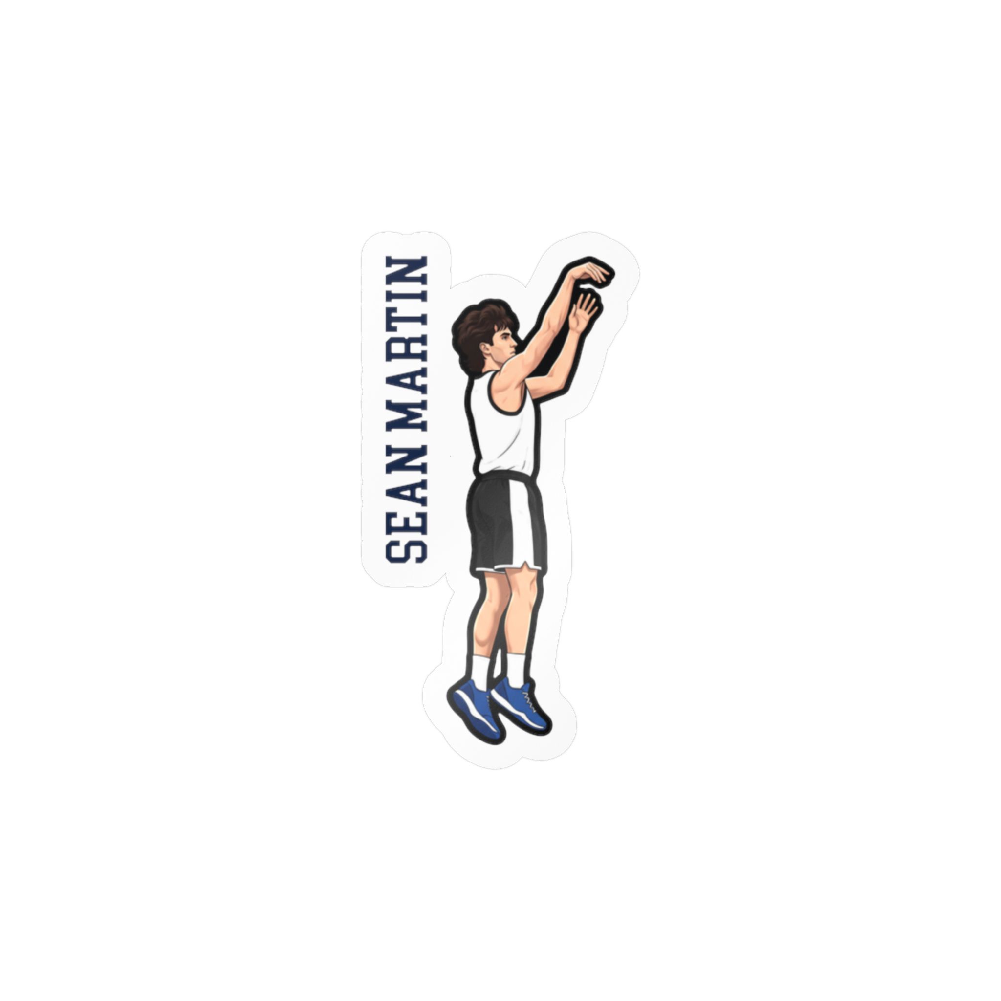 Vinyl Sticker — character_name_vertical in Classic
