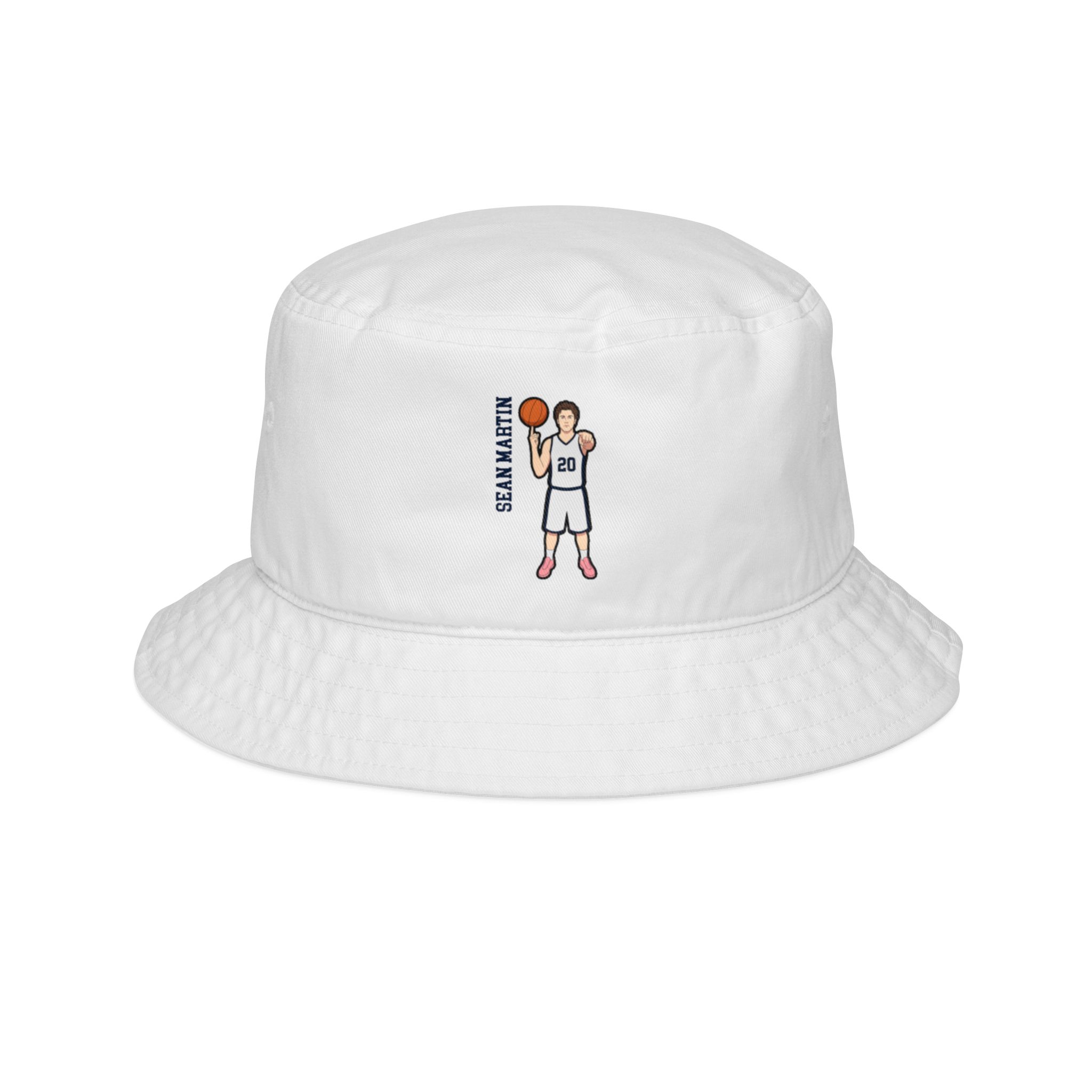 Bucket Hat — character_name_vertical in White