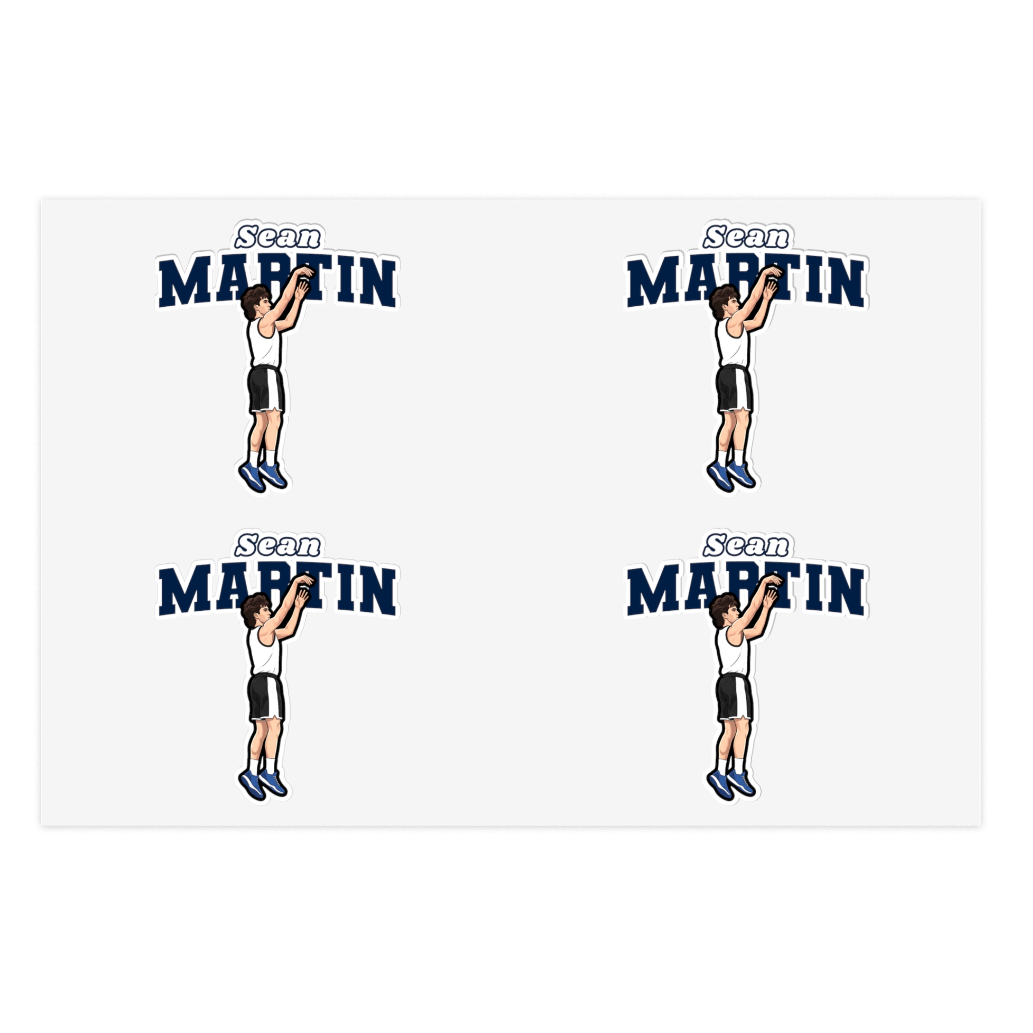 Sticker Sheet — character_name_arch in Classic