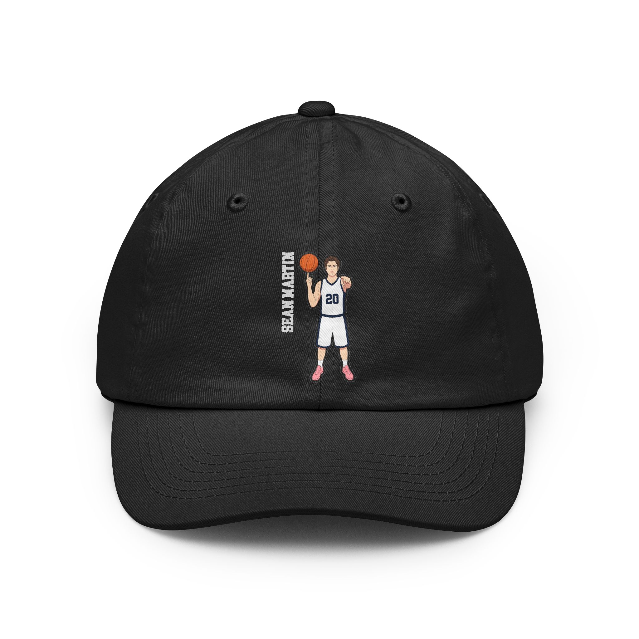Classic Cap — character_name_vertical in Black