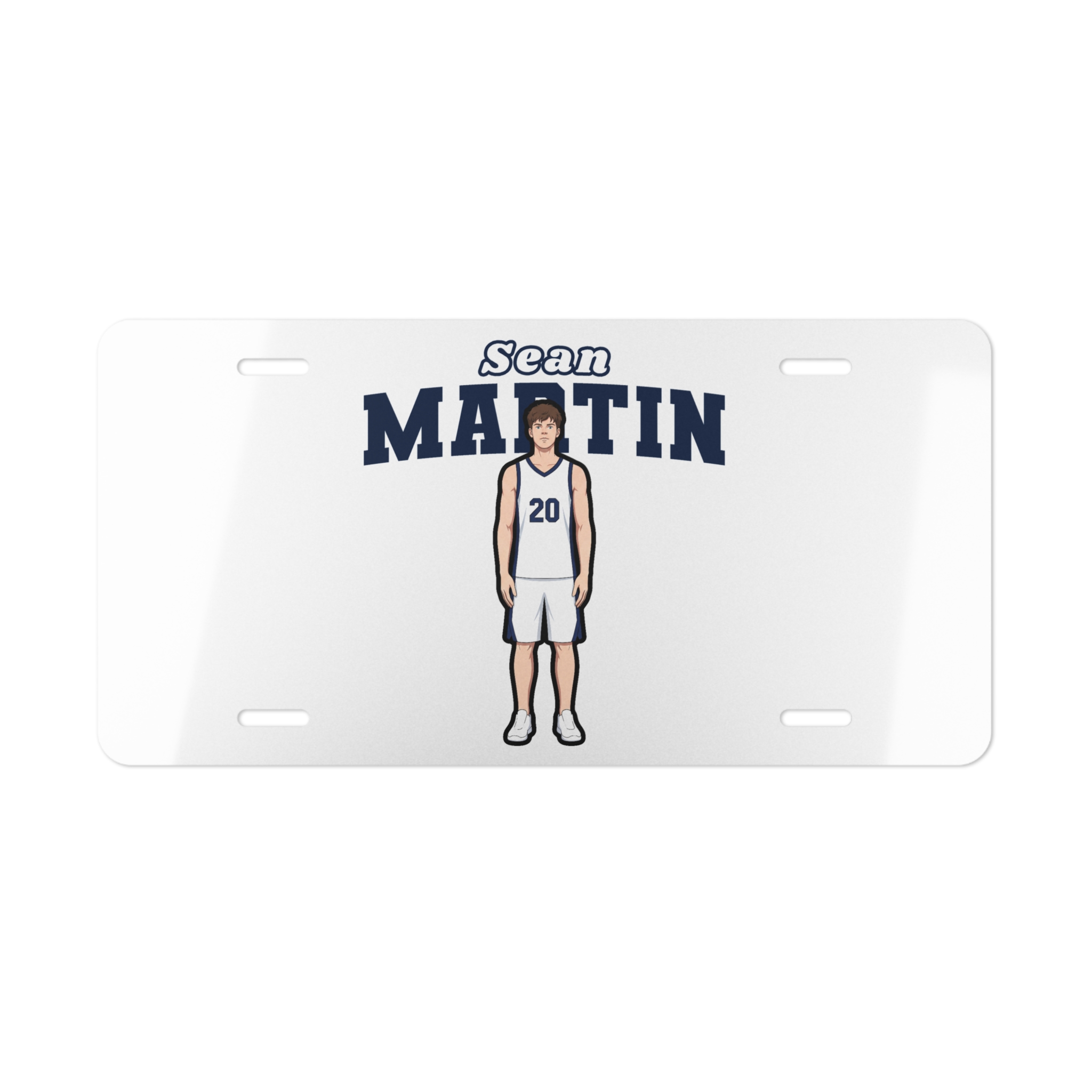 License Plate — character_name_arch in Classic
