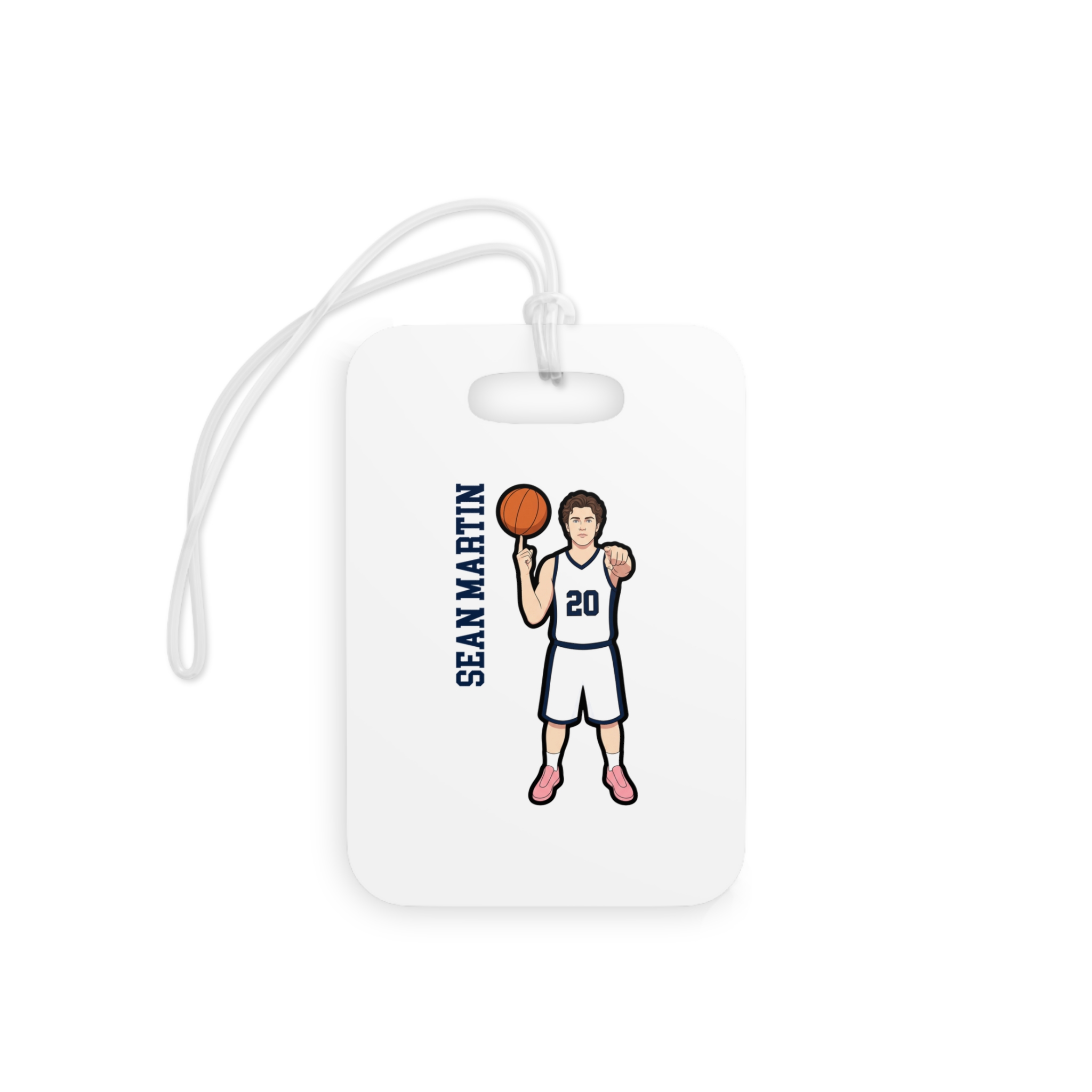 Bag Tag — character_name_vertical in Classic