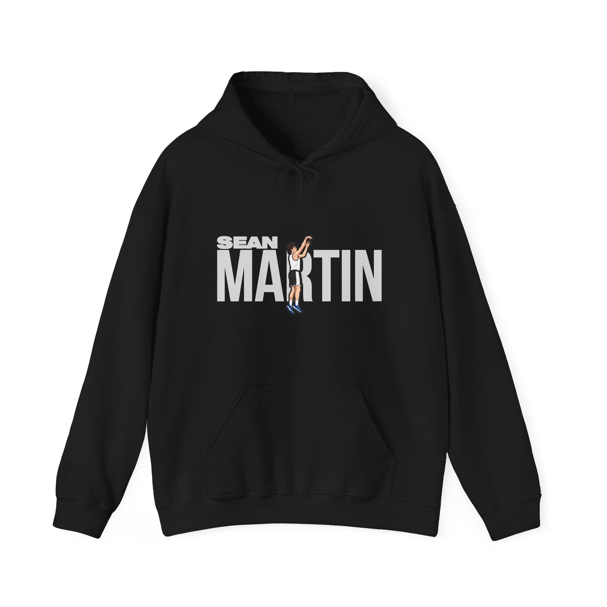 Hoodie — character_player_name in Black