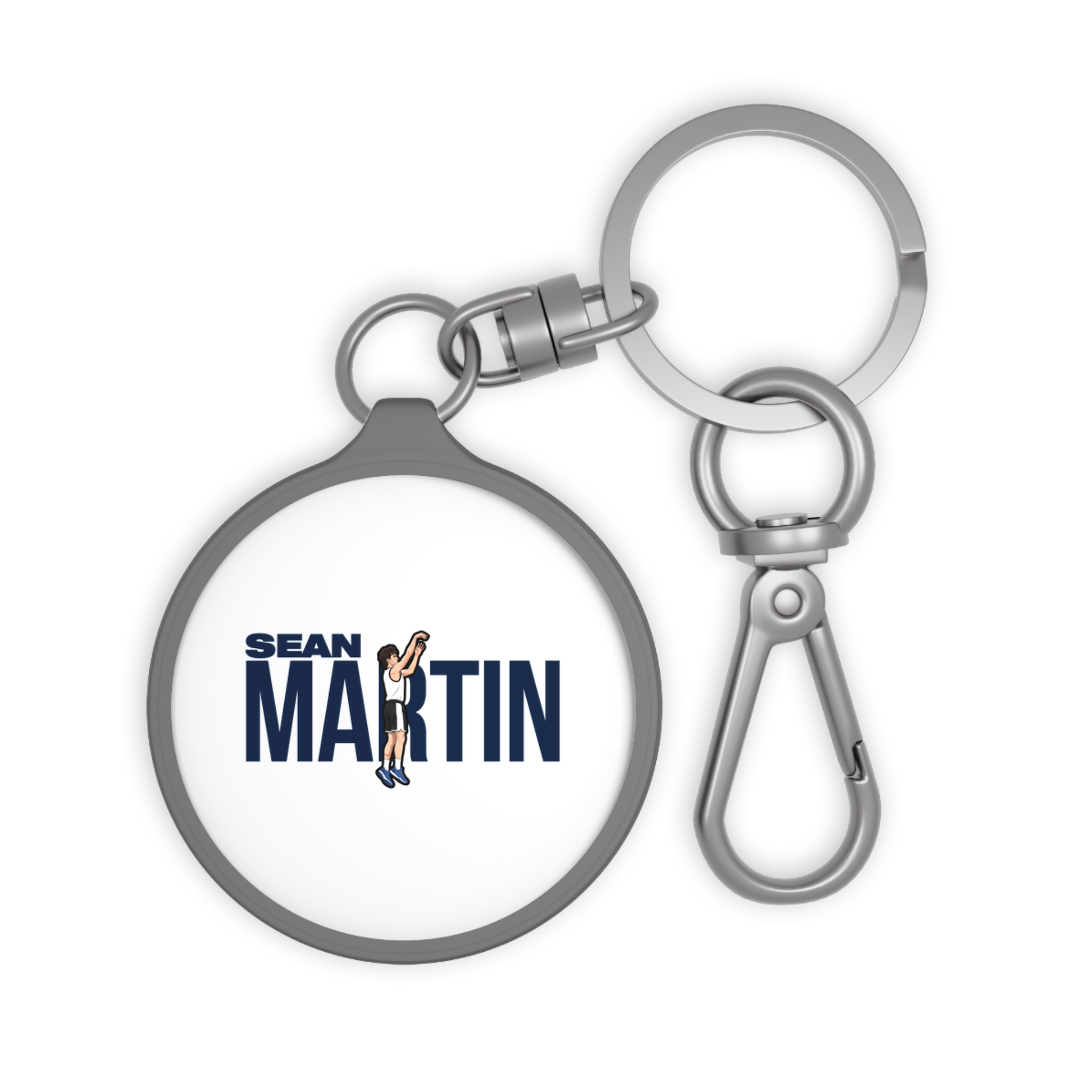 Keychain — character_player_name in Grey