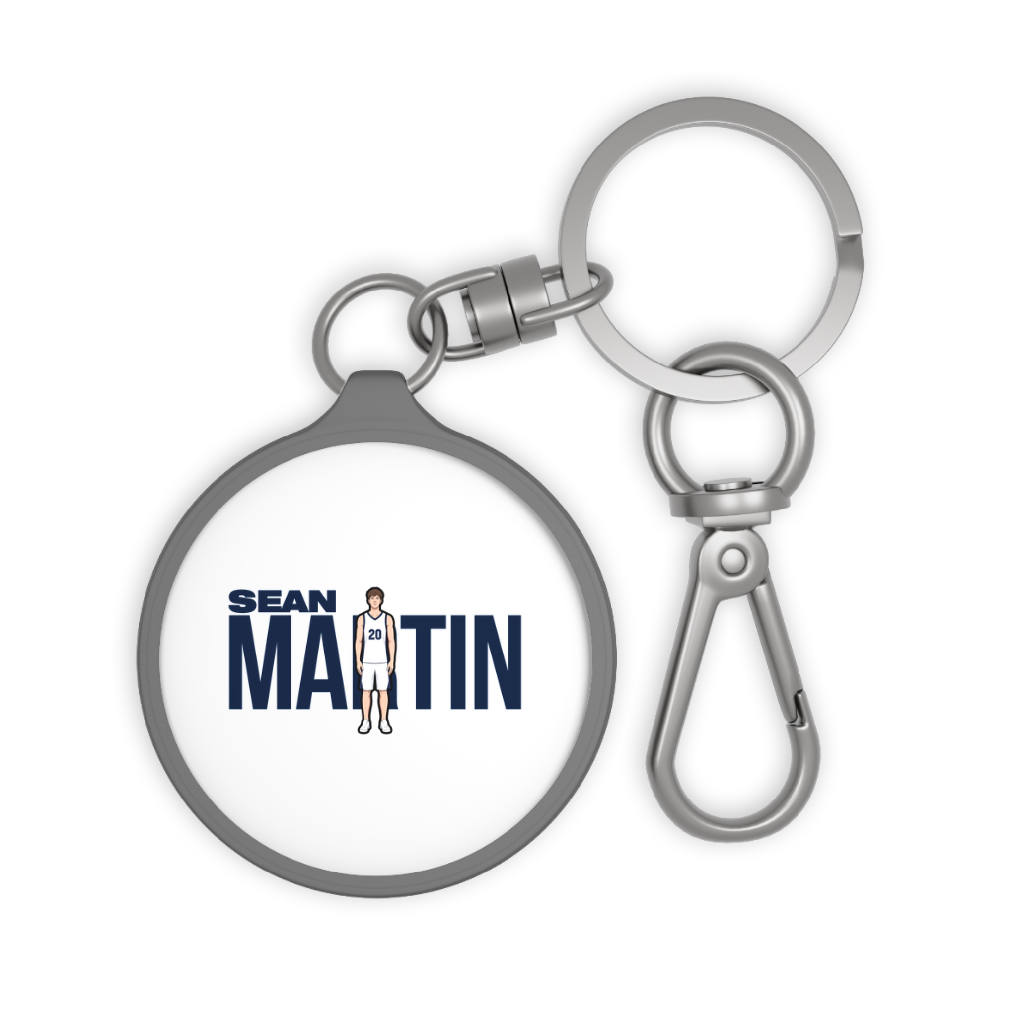 Keychain — character_player_name in Grey