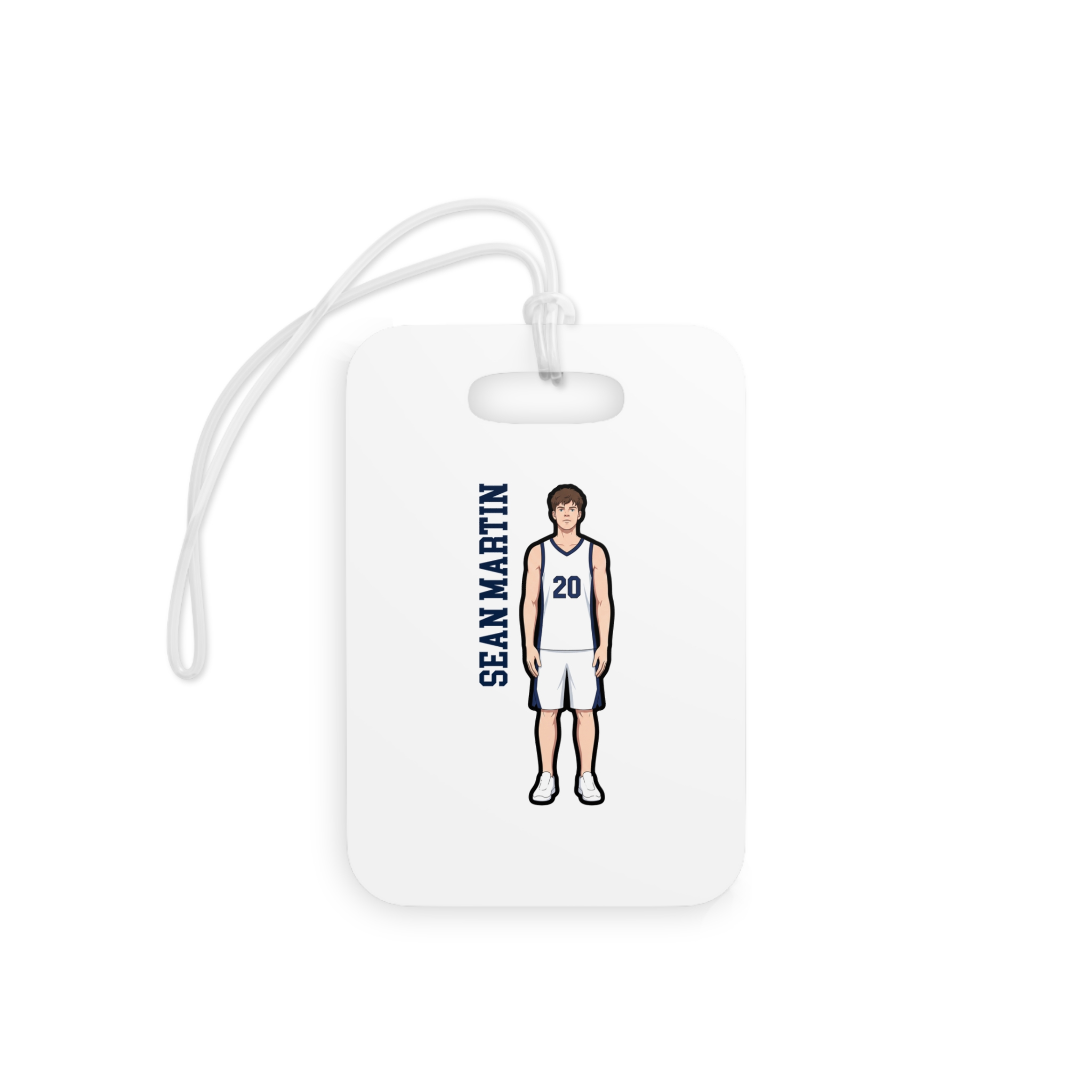 Bag Tag — character_name_vertical in Classic