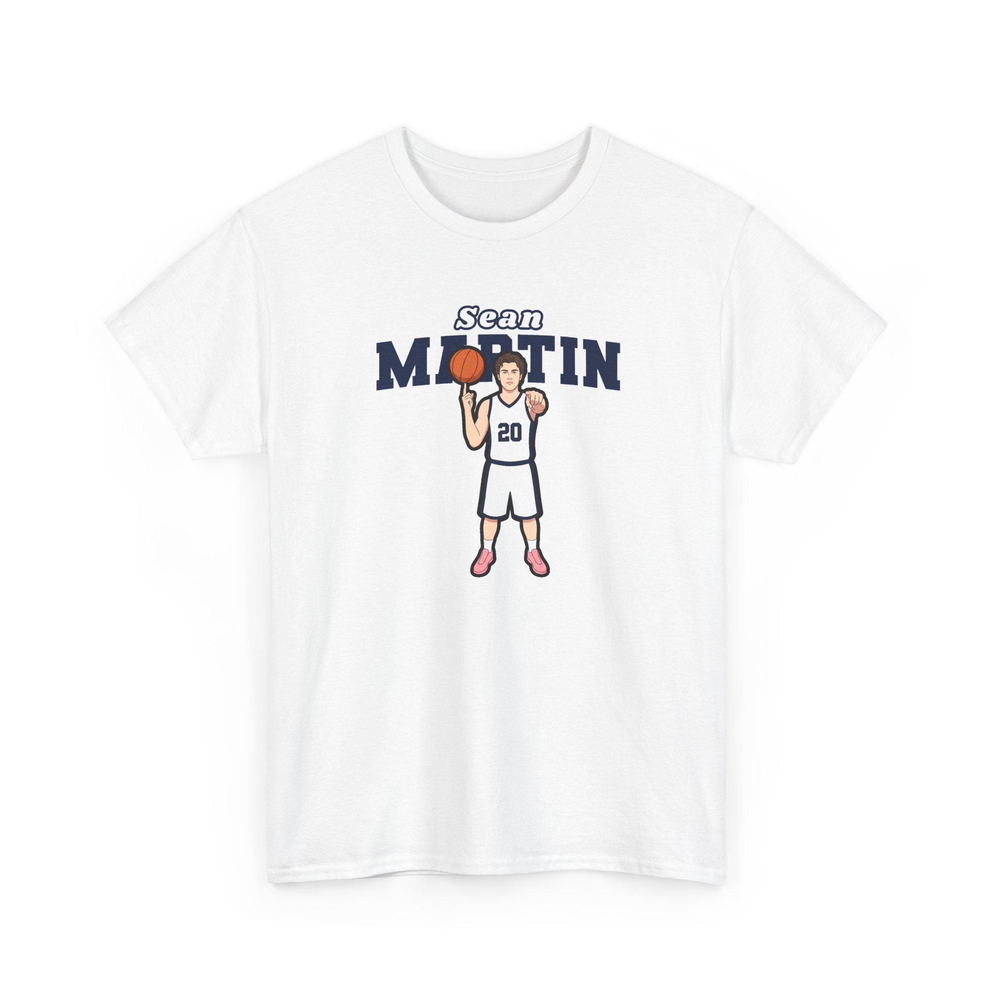 Tee — character_name_arch in White
