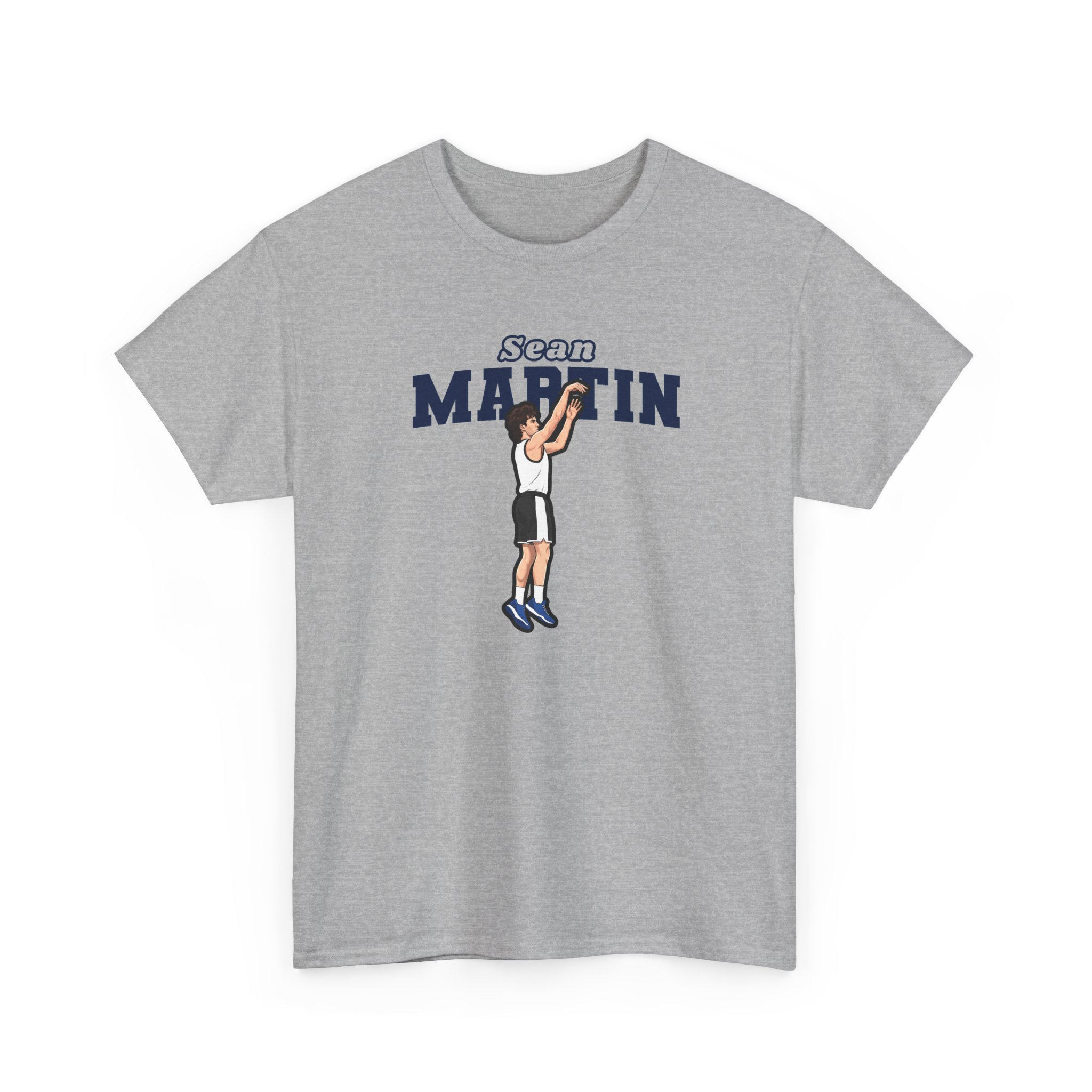 Tee — character_name_arch in Grey