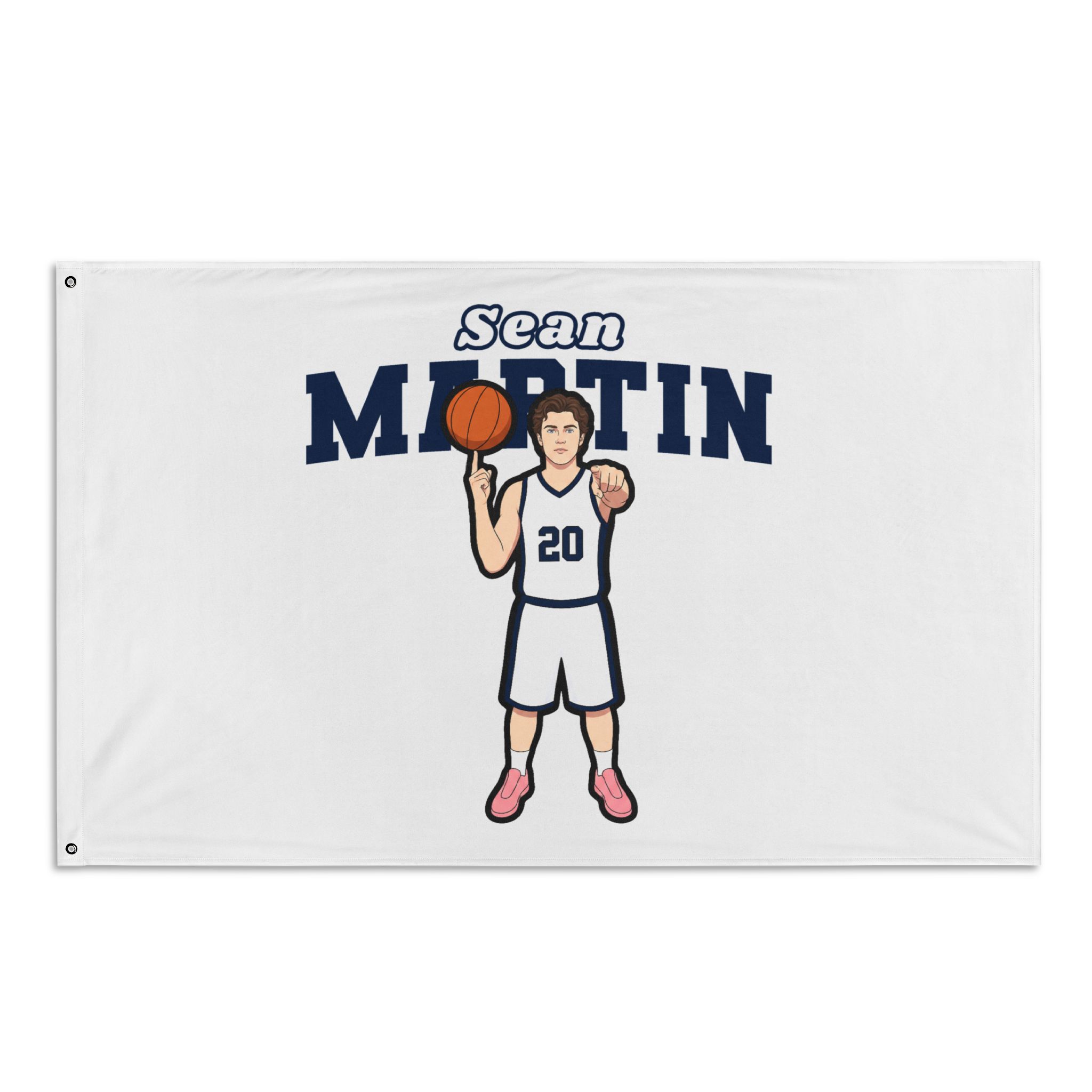 Flag (35 × 56 in) — character_name_arch in Classic