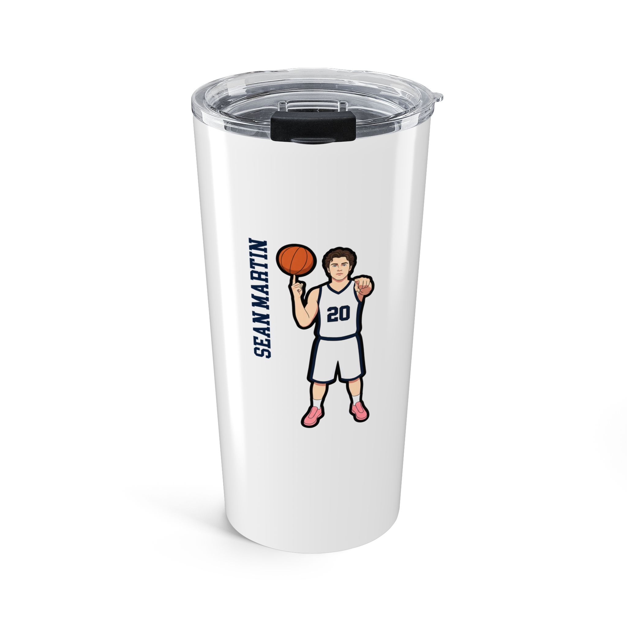 20oz Tumbler — character_name_vertical in Classic