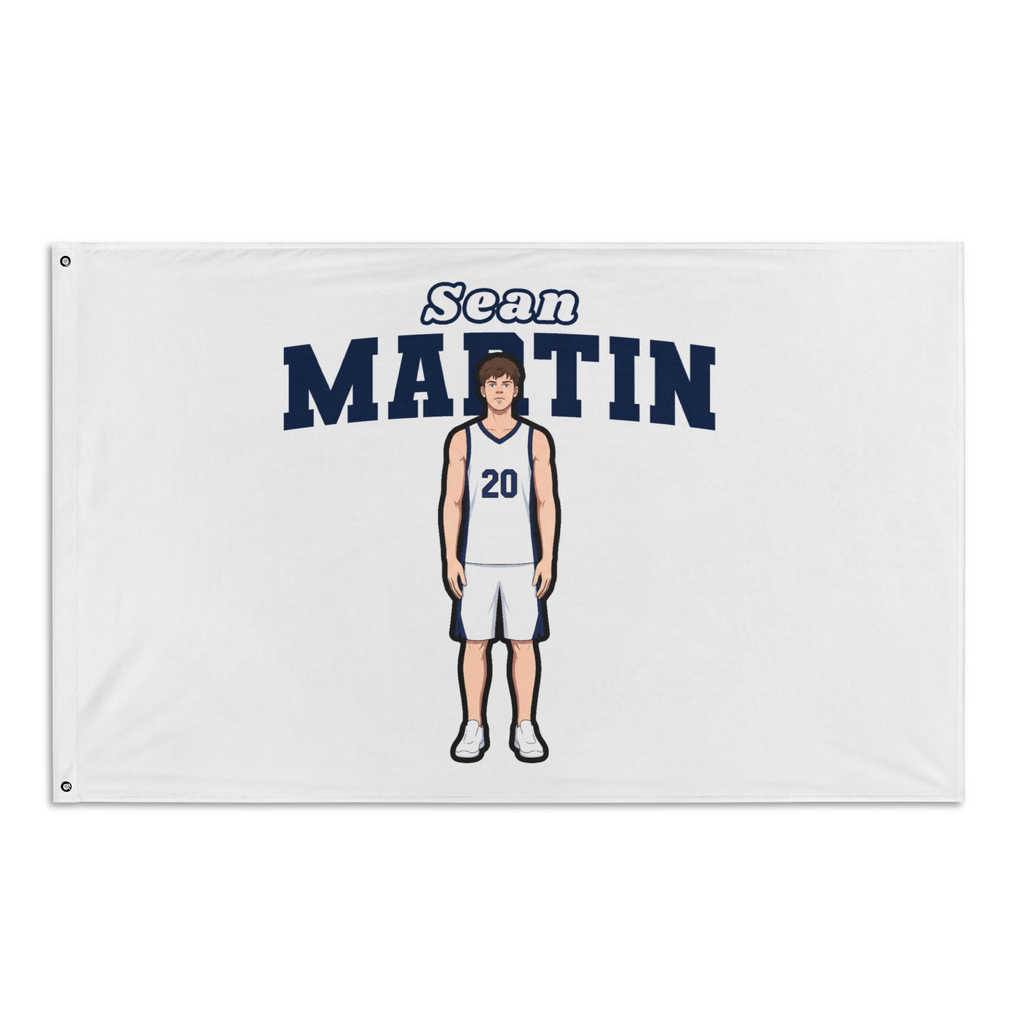 Flag (35 × 56 in) — character_name_arch in Classic