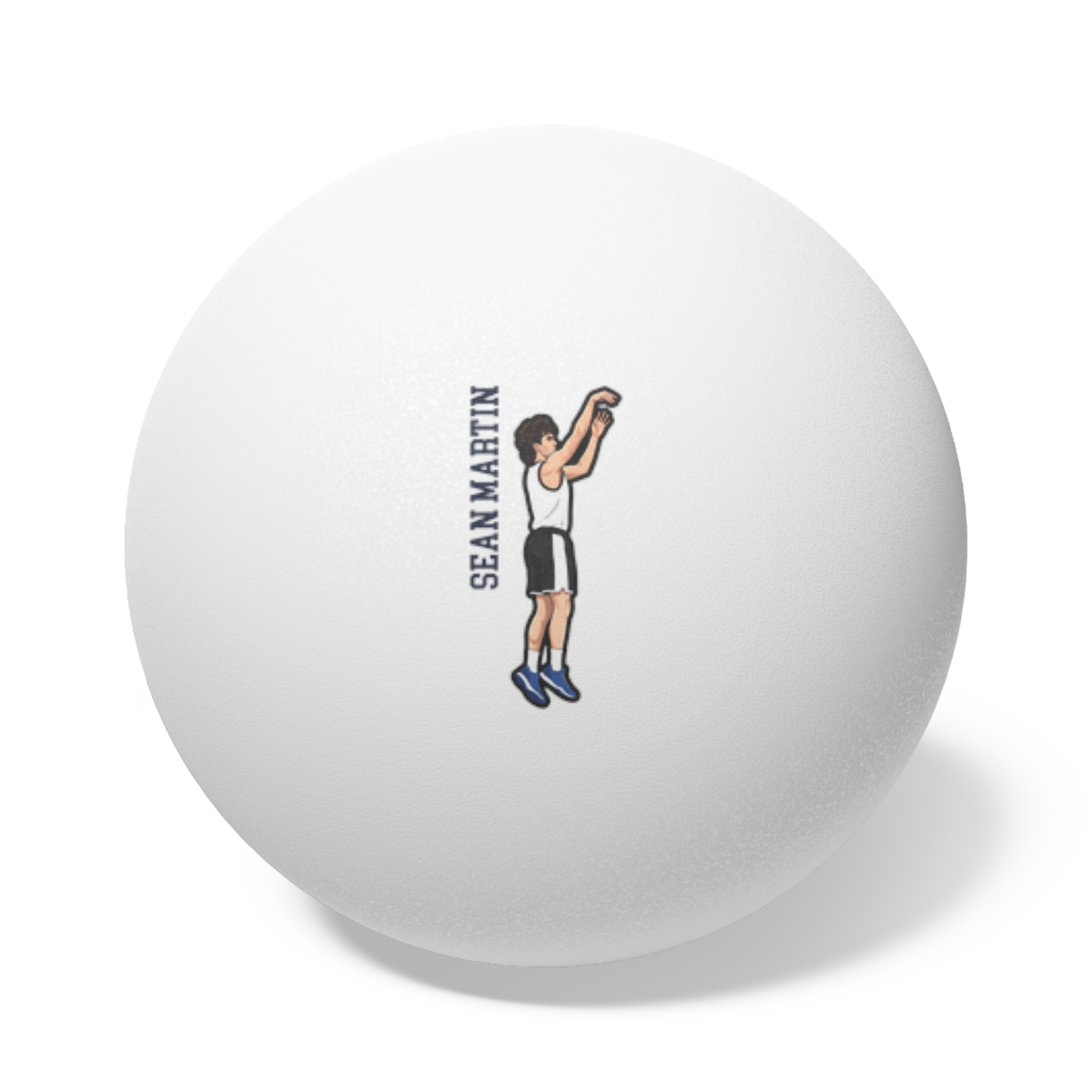 Ping Pong Balls, 6 pcs — character_name_vertical in White