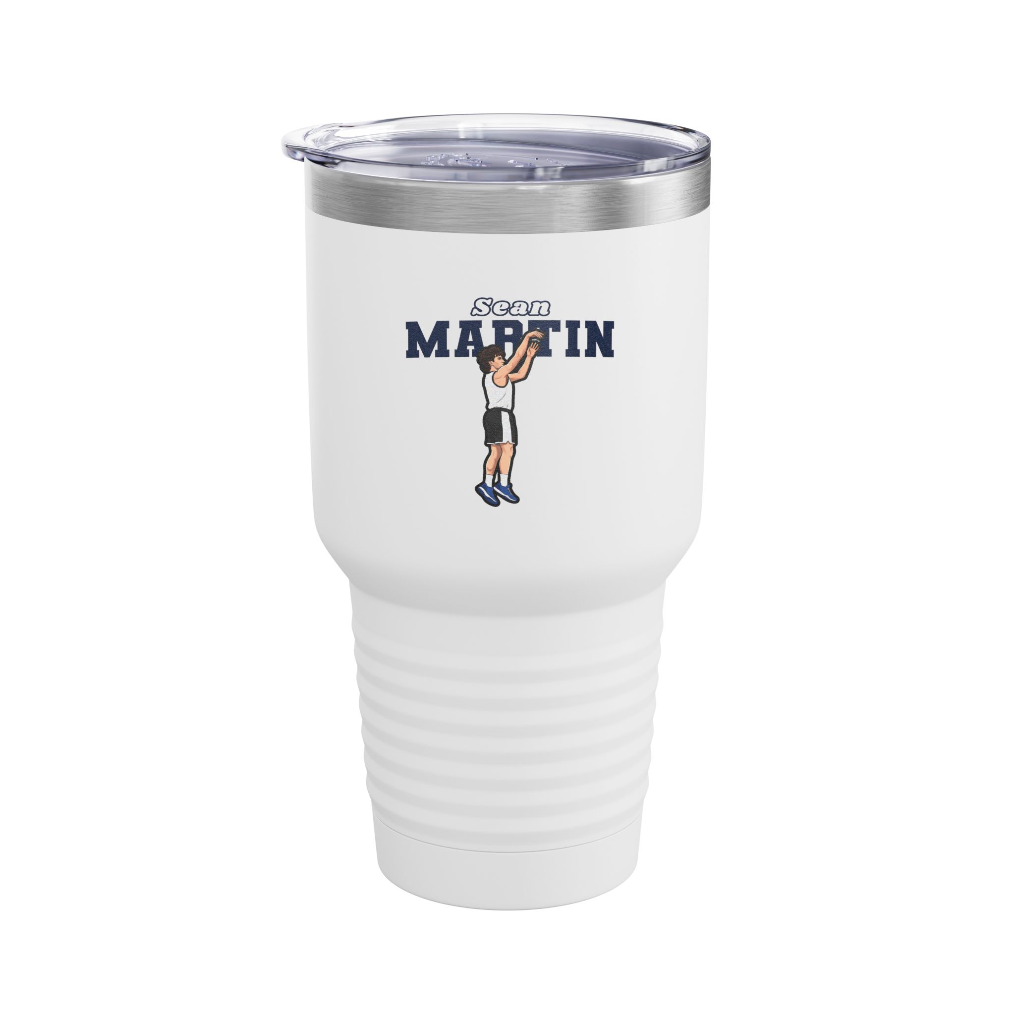 30oz Tumbler — character_name_arch in White