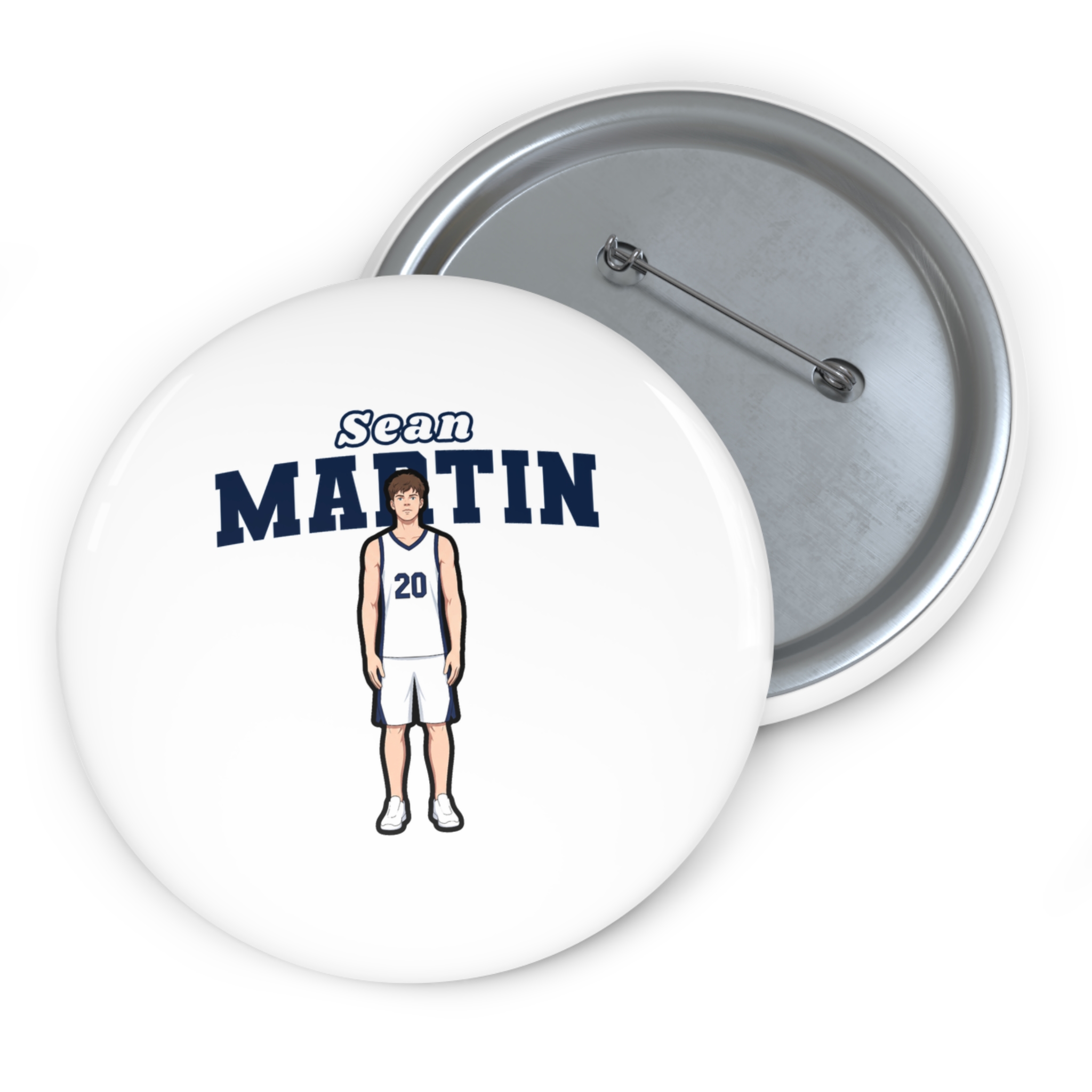 Game Day Pin — character_name_arch in Classic