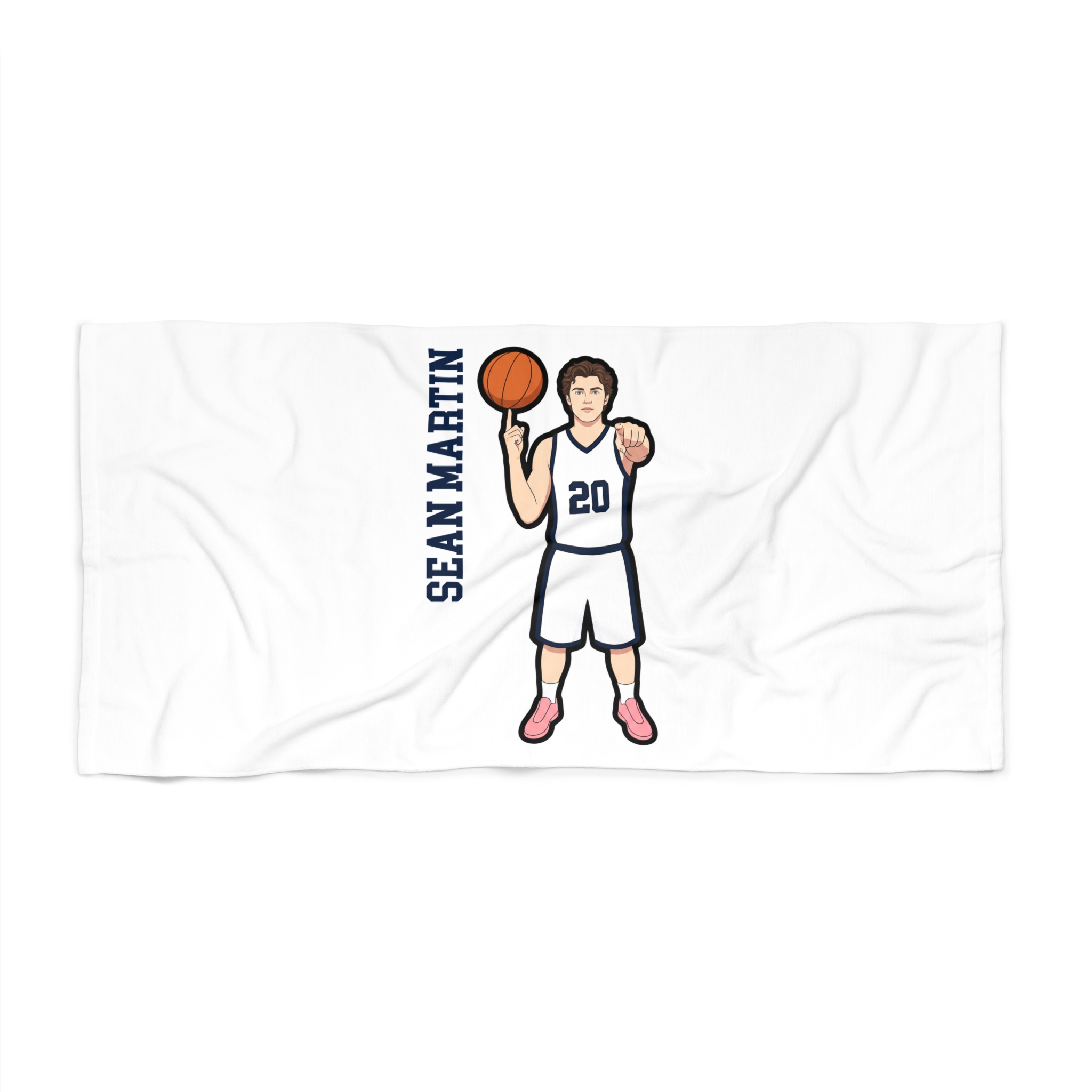 Beach Towel — character_name_vertical in Classic