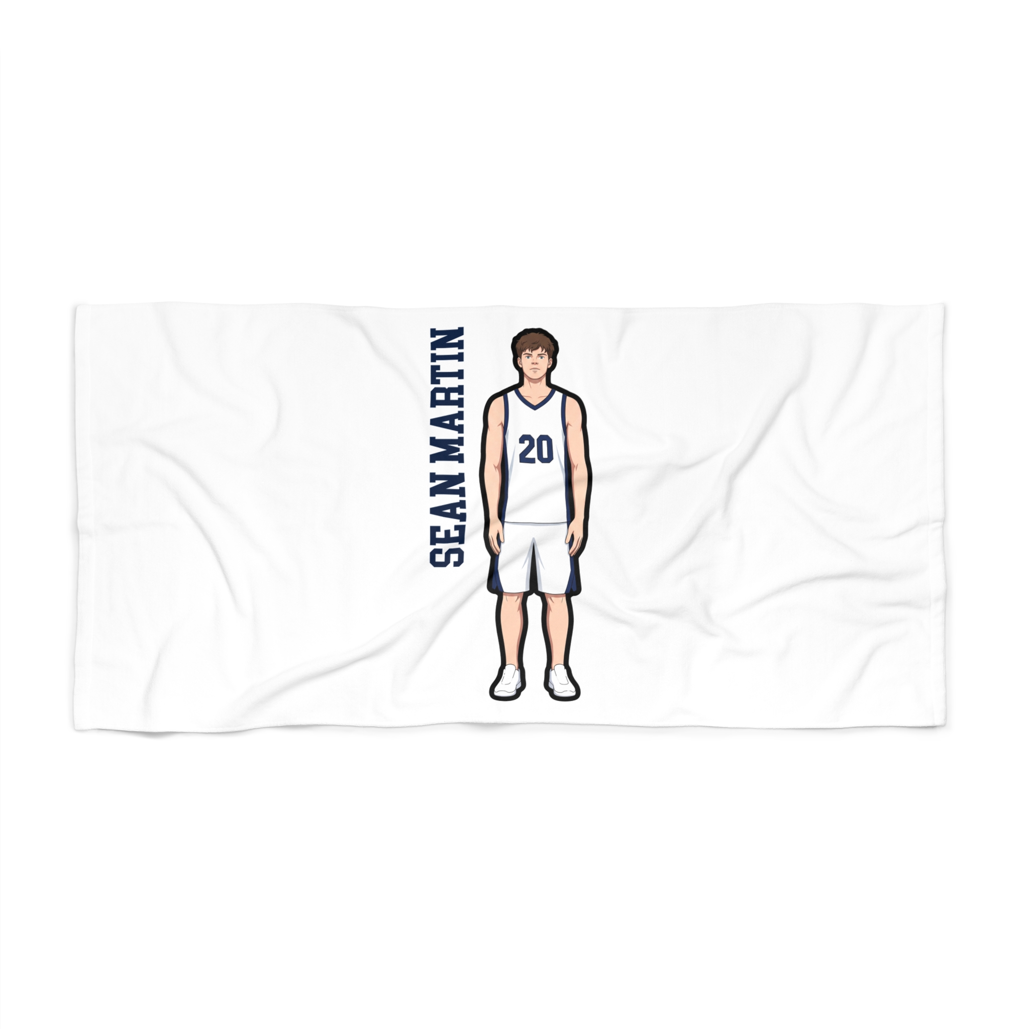 Beach Towel — character_name_vertical in Classic
