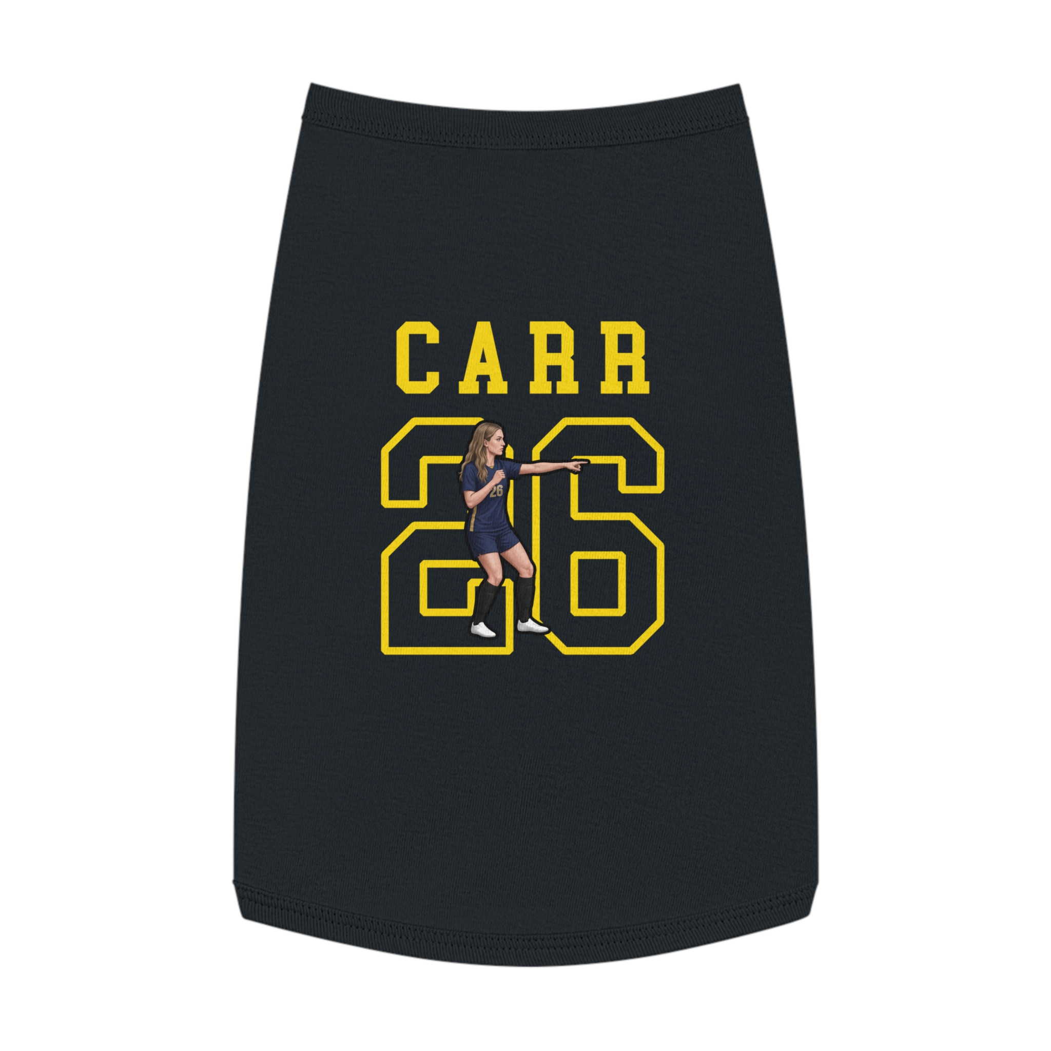 Pet Tank Top — character_shirsey in Black
