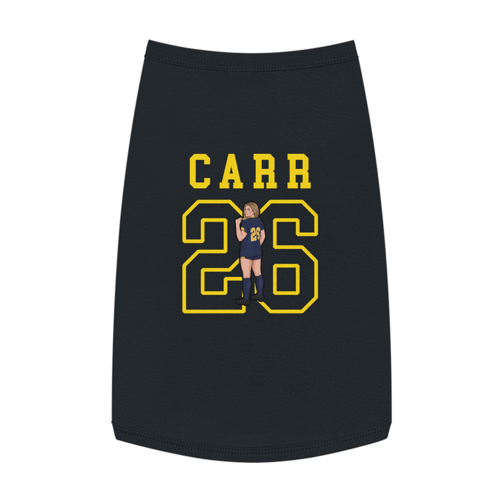 Pet Tank Top — character_shirsey in Black