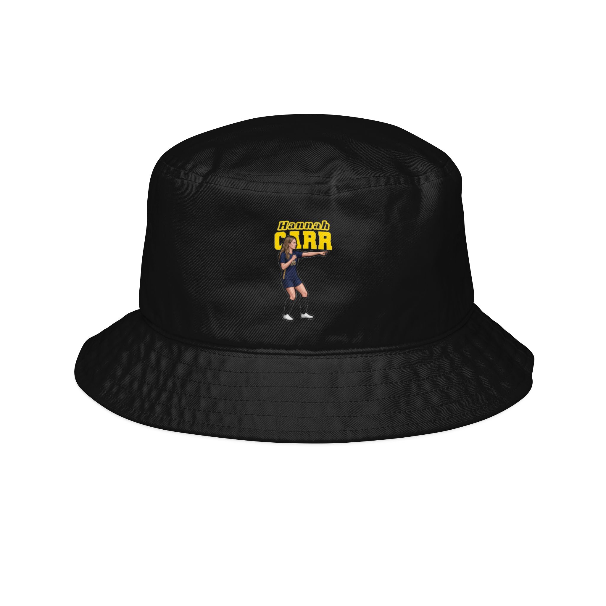 Bucket Hat — character_name_arch in Black
