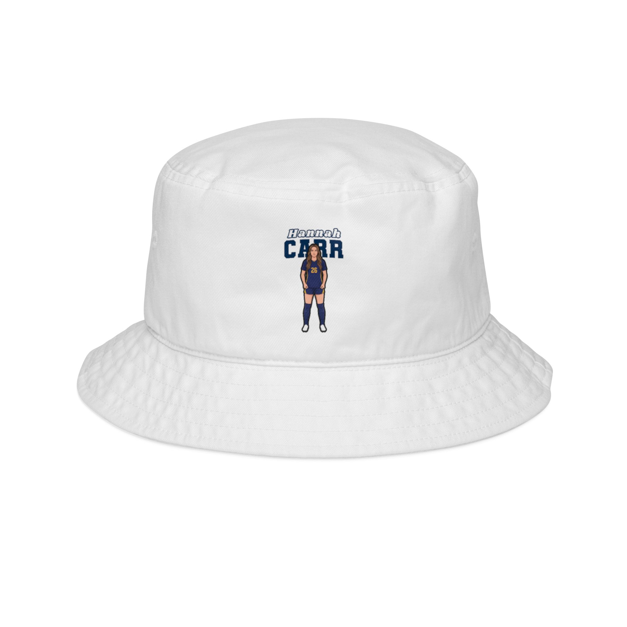 Bucket Hat — character_name_arch in White