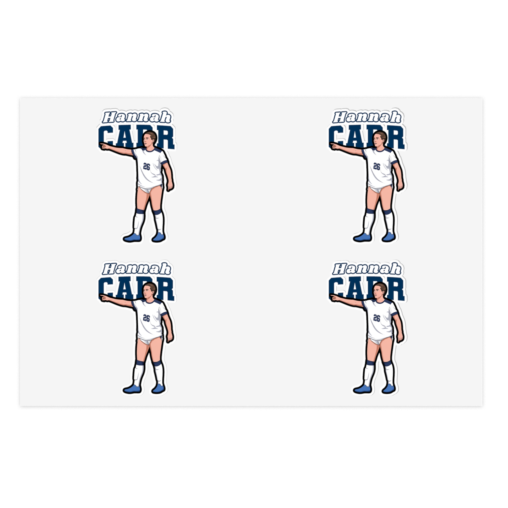 Sticker Sheet — character_name_arch in Classic