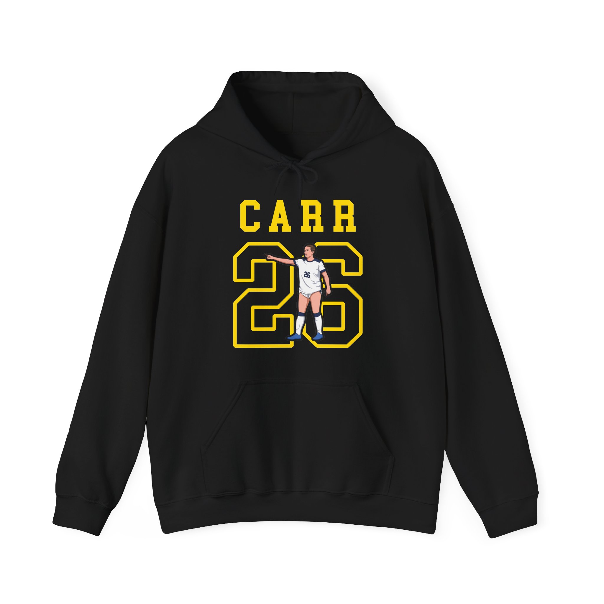 Hoodie — character_shirsey in Black