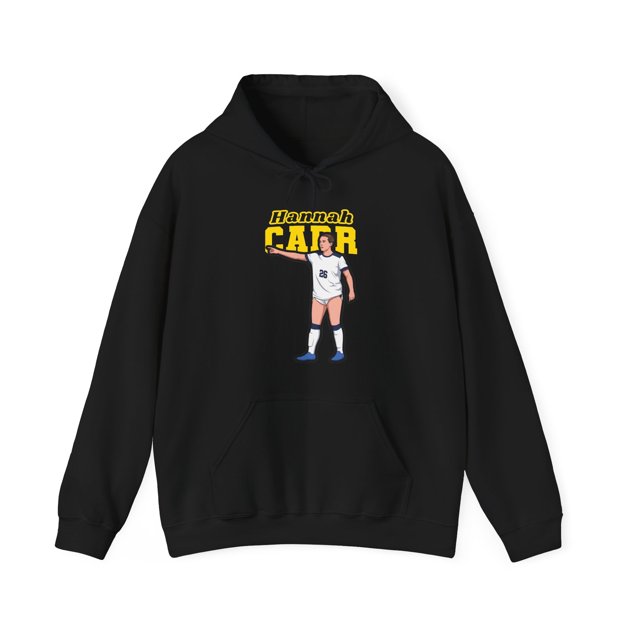Hoodie — character_name_arch in Black