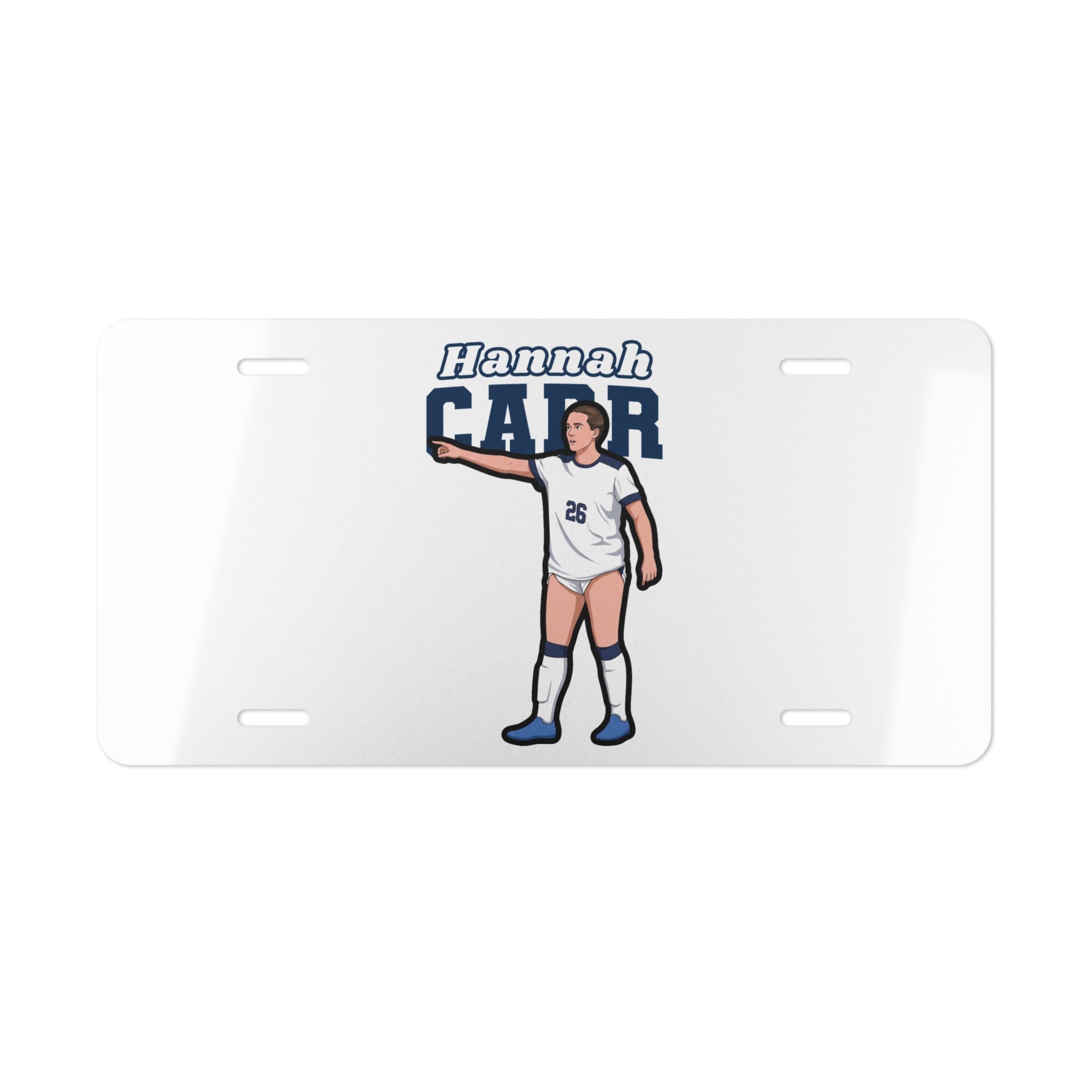 License Plate — character_name_arch in Classic