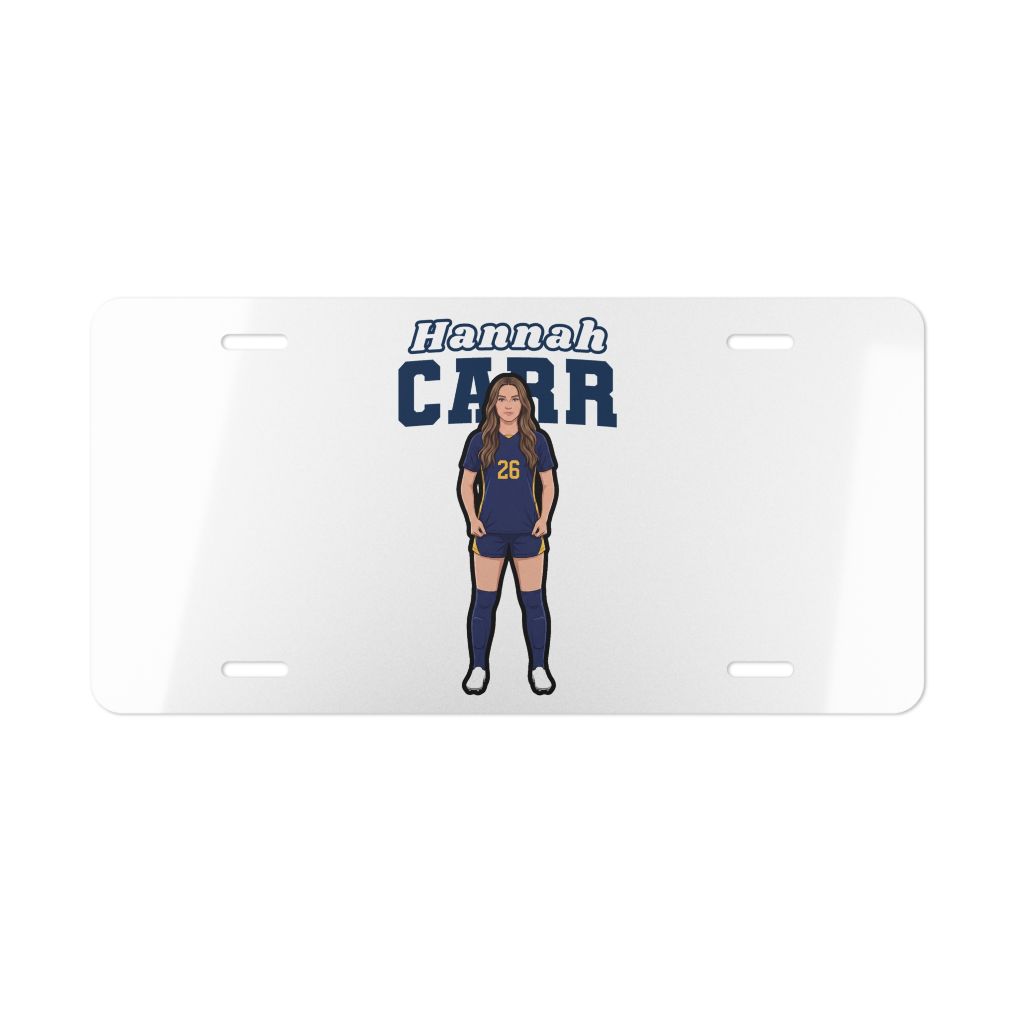 License Plate — character_name_arch in Classic