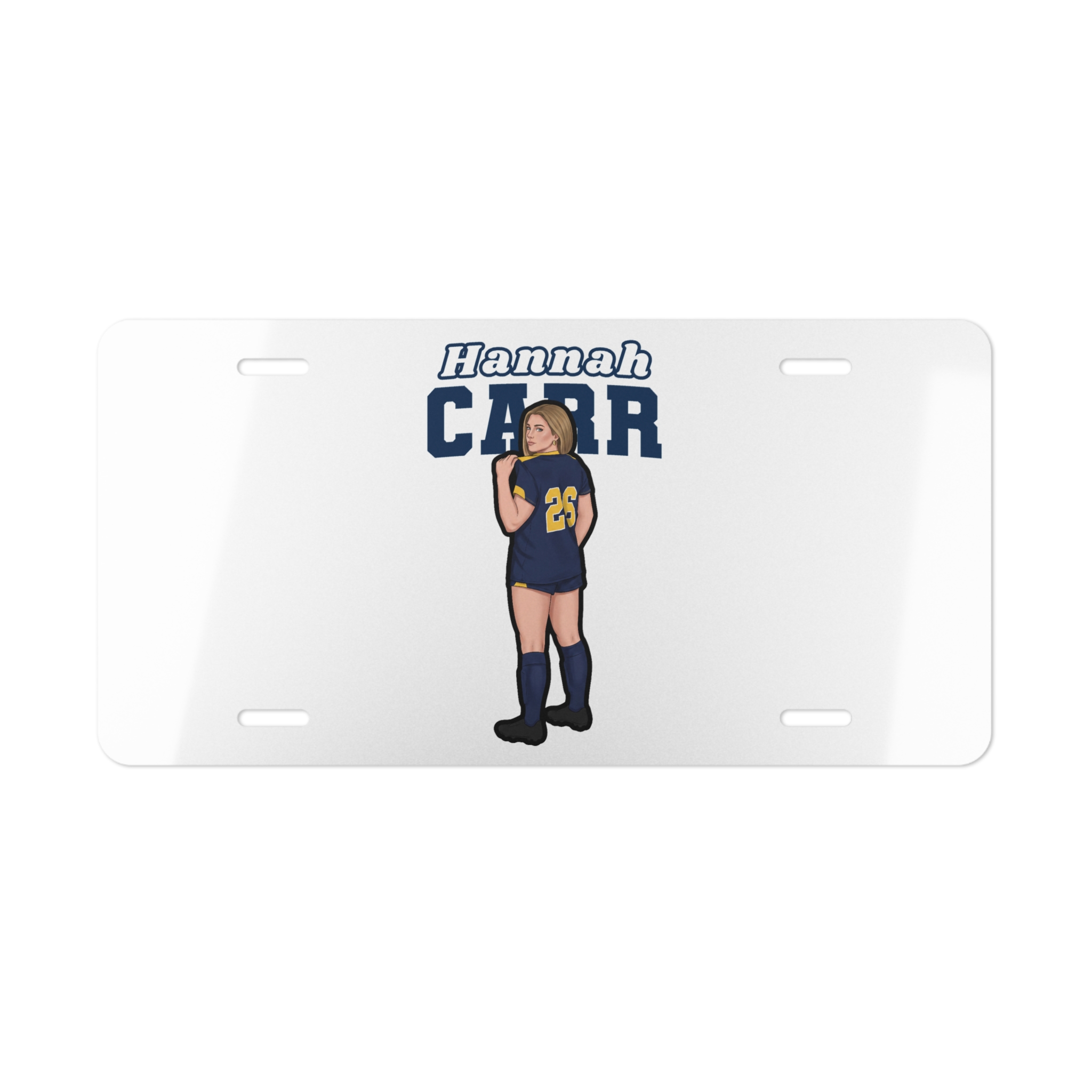 License Plate — character_name_arch in Classic