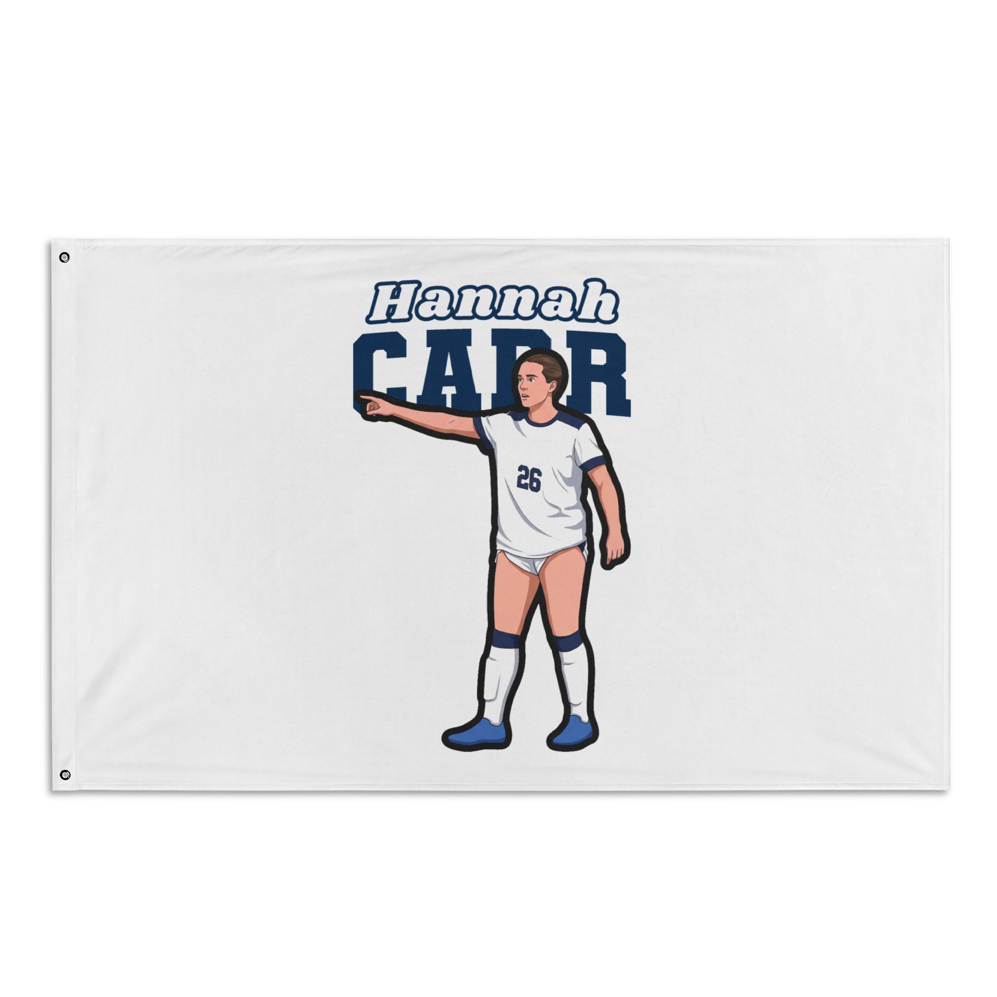Flag (35 × 56 in) — character_name_arch in Classic