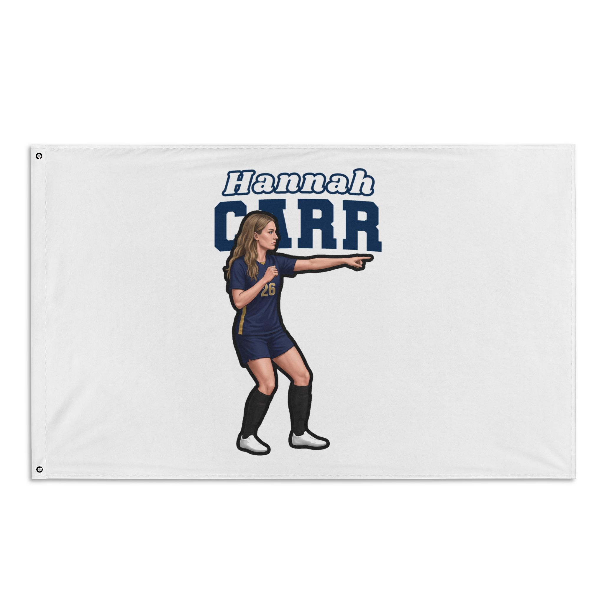 Flag (35 × 56 in) — character_name_arch in Classic