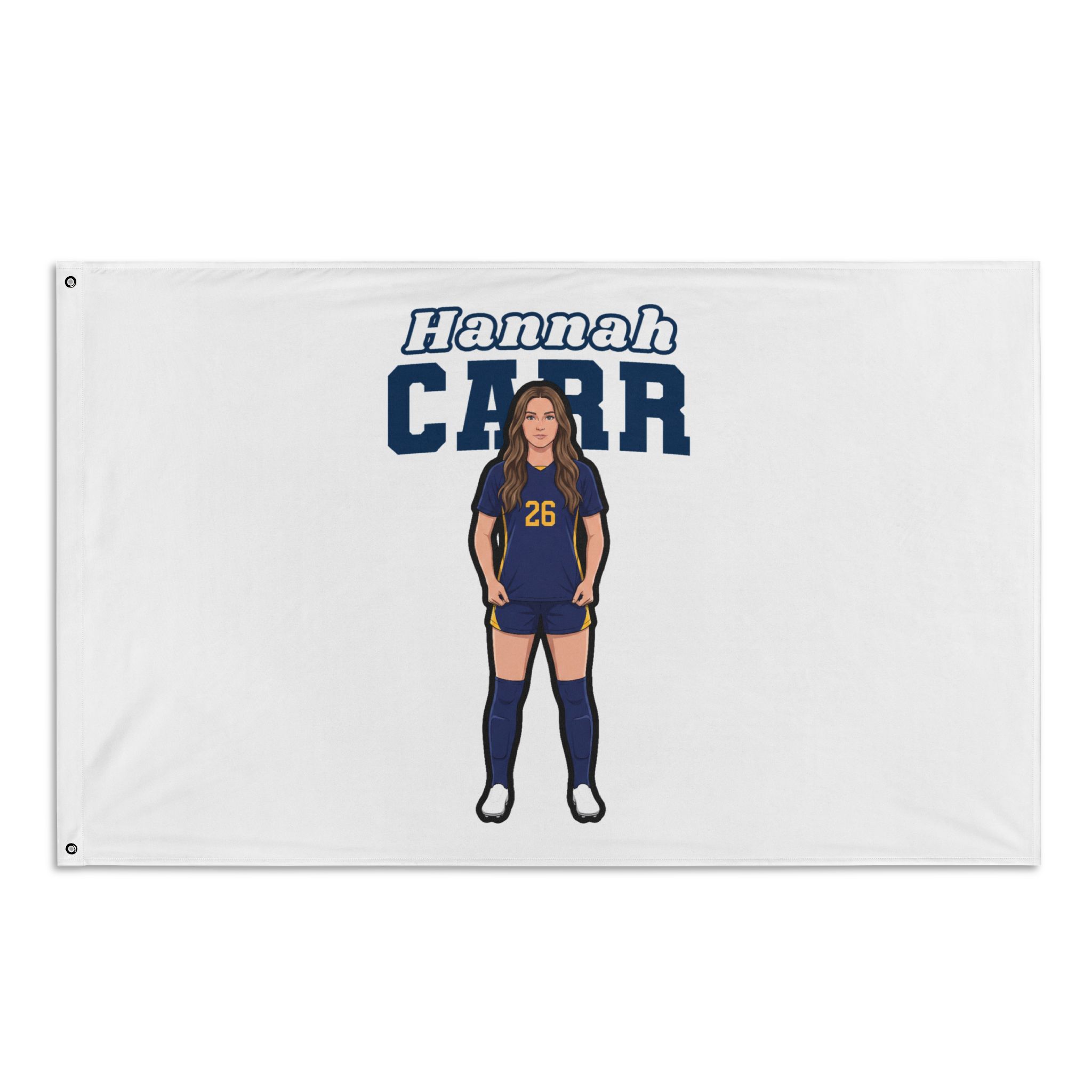 Flag (35 × 56 in) — character_name_arch in Classic