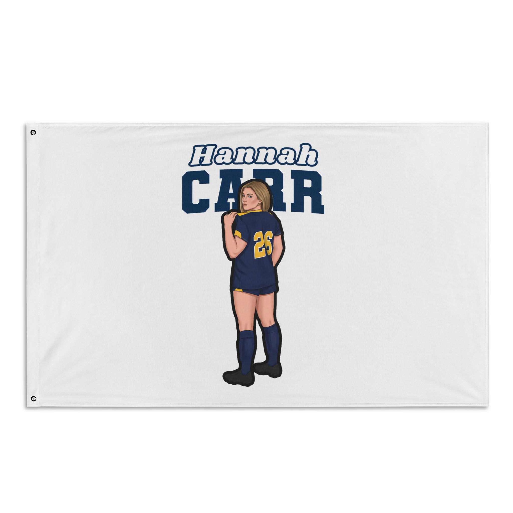 Flag (35 × 56 in) — character_name_arch in Classic