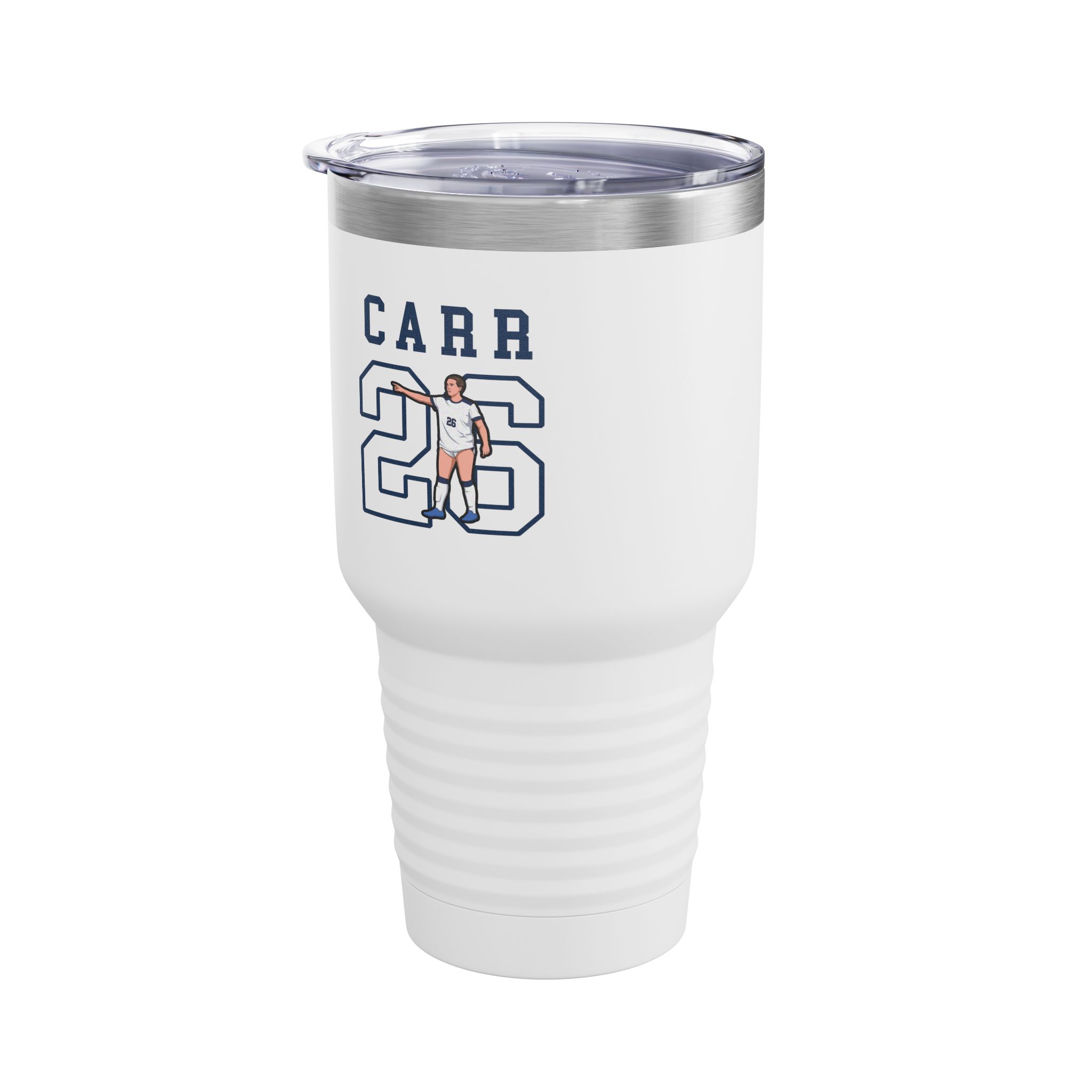 30oz Tumbler — character_shirsey in White