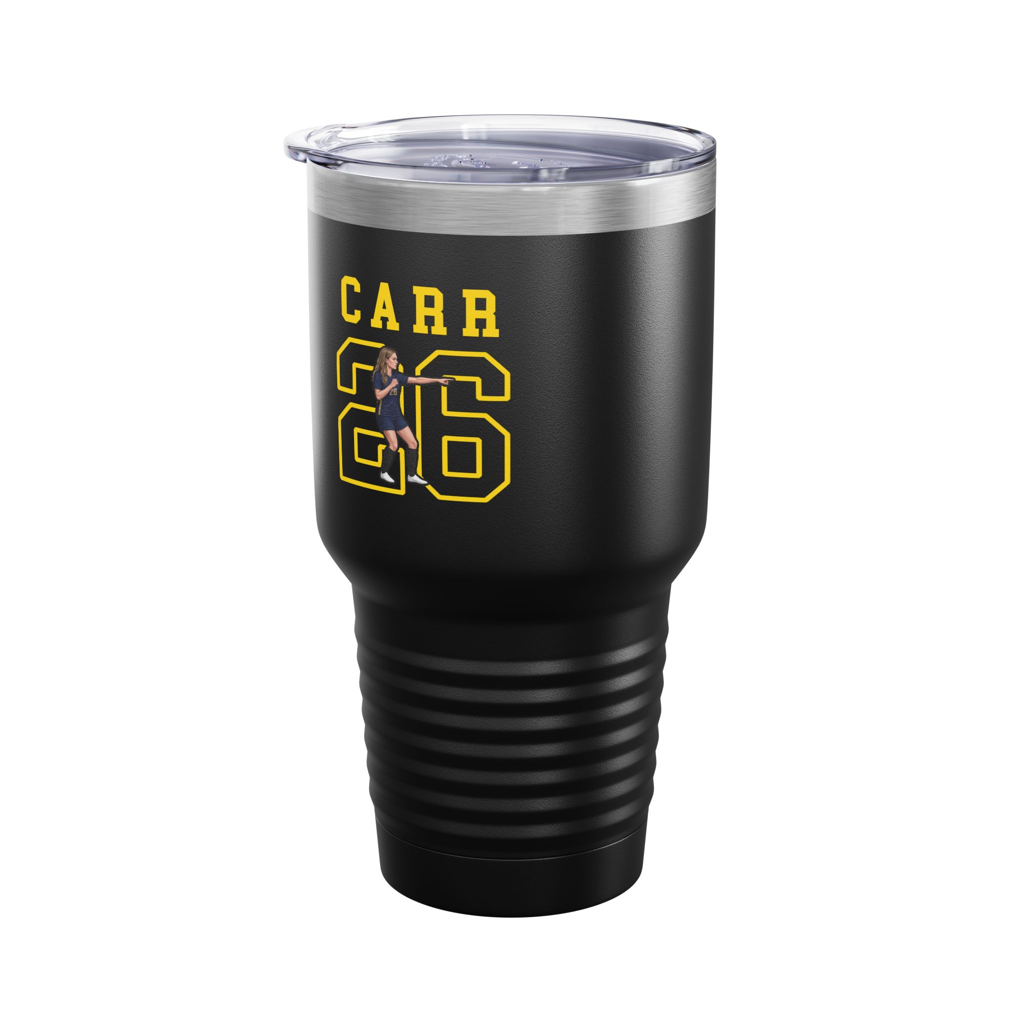 30oz Tumbler — character_shirsey in Black