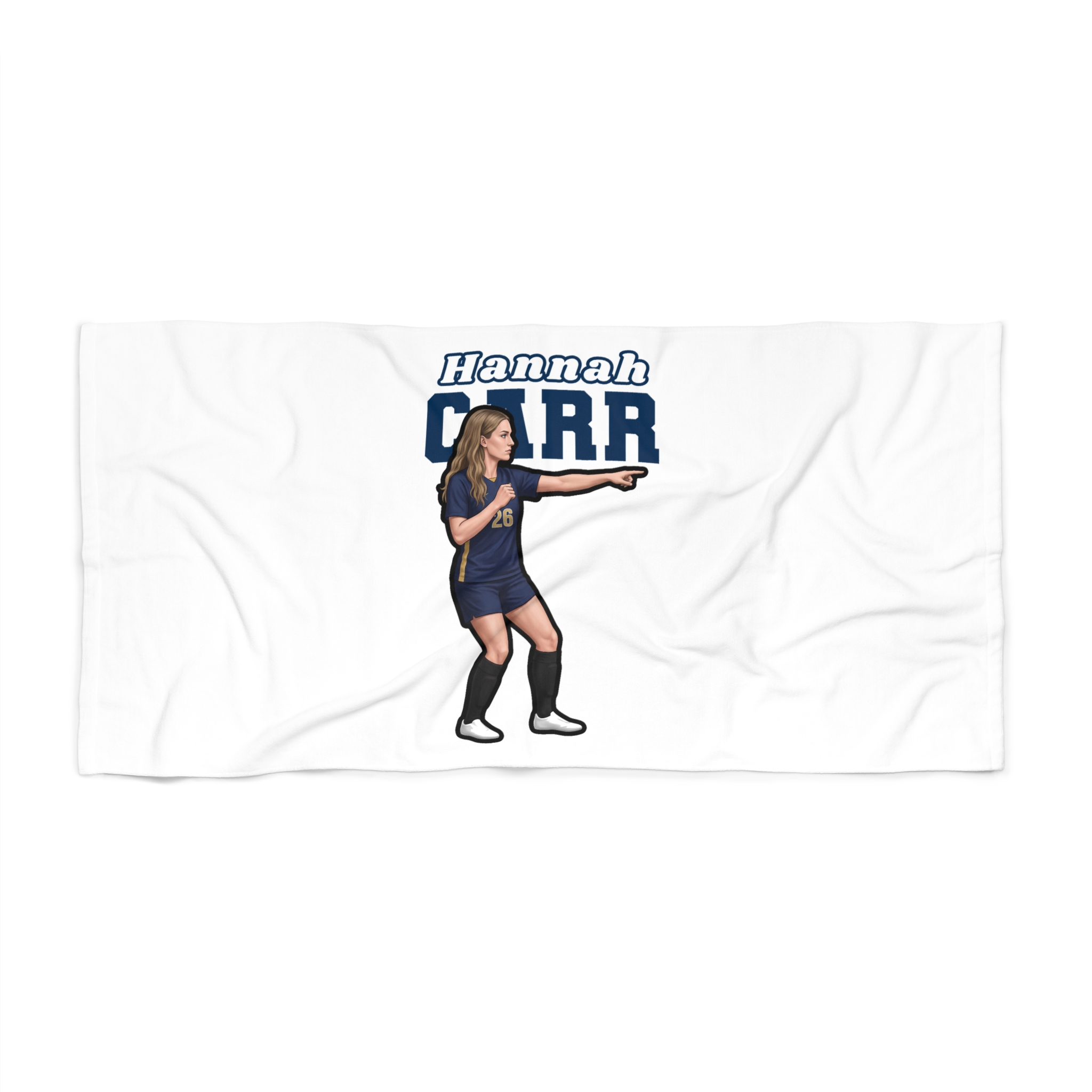 Beach Towel — character_name_arch in Classic