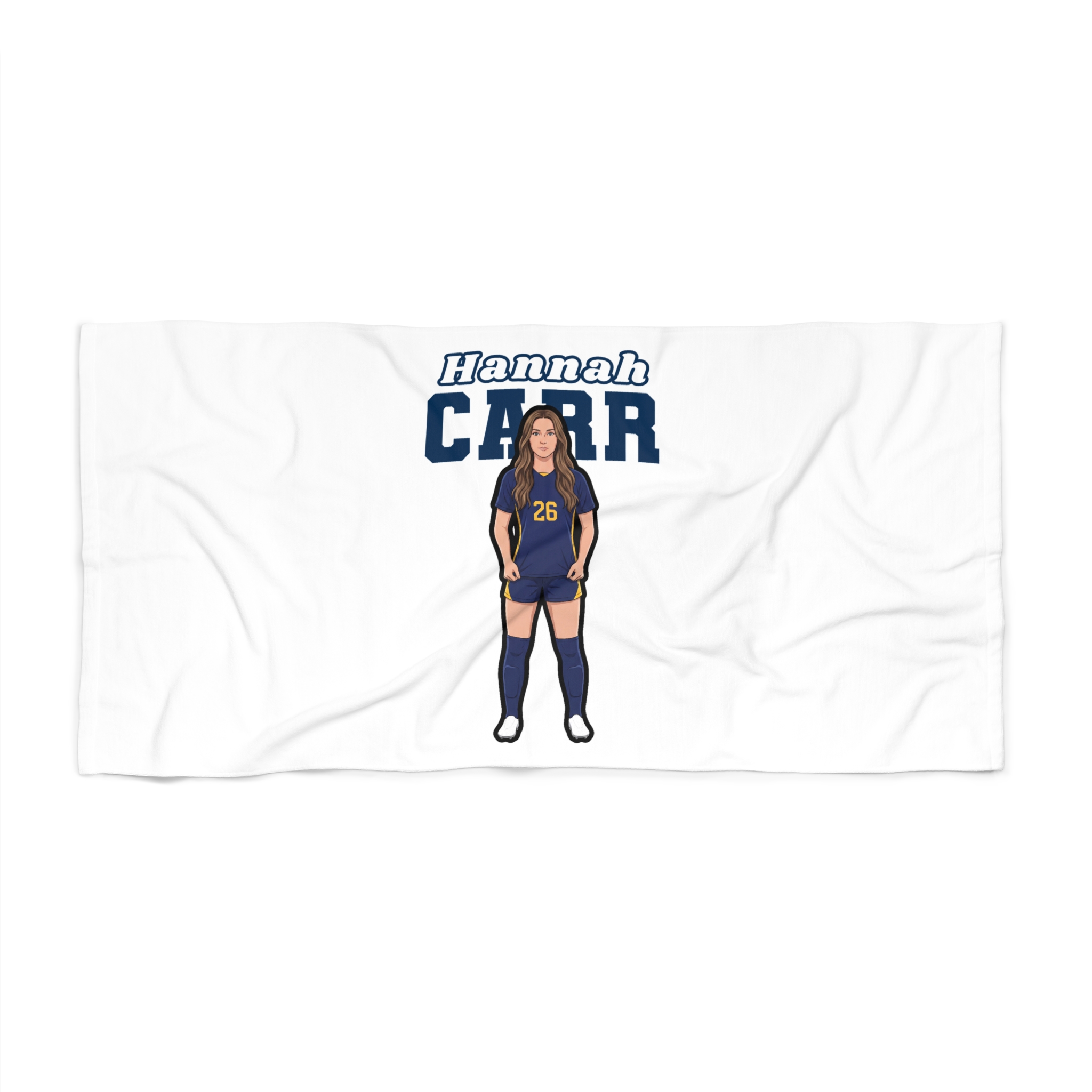Beach Towel — character_name_arch in Classic