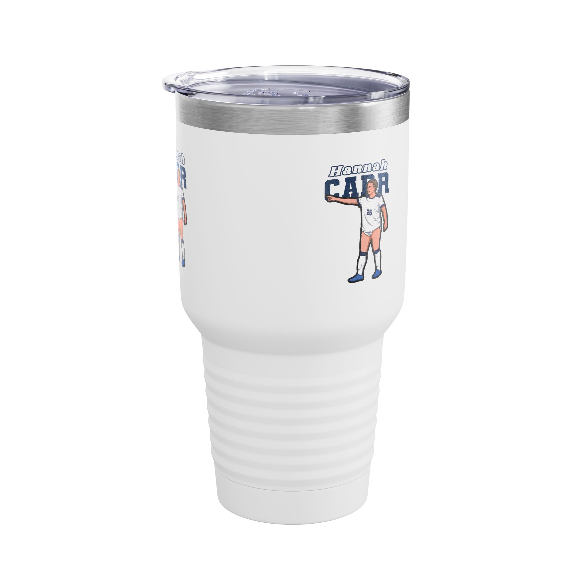 30oz Tumbler — character_name_arch in White