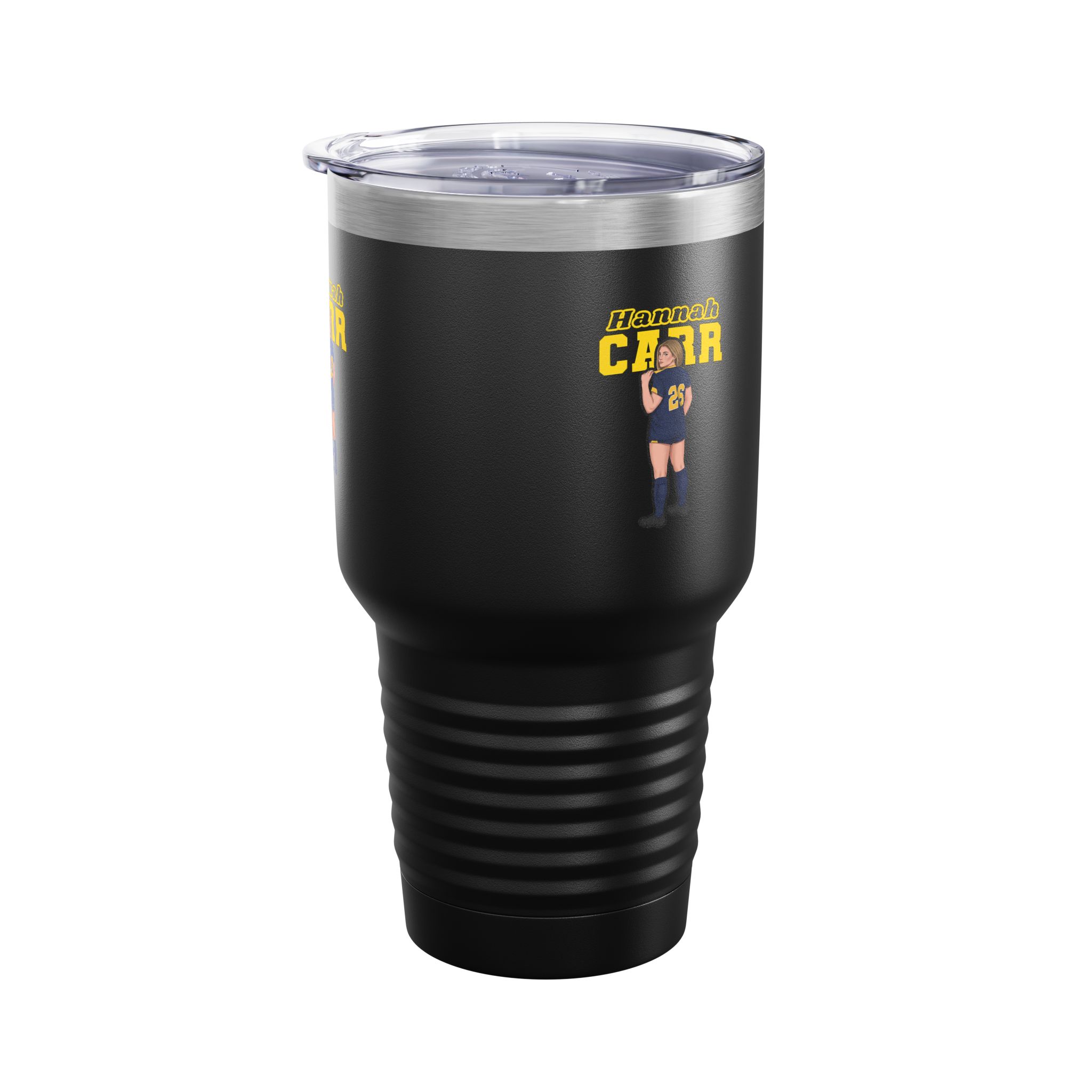 30oz Tumbler — character_name_arch in Black